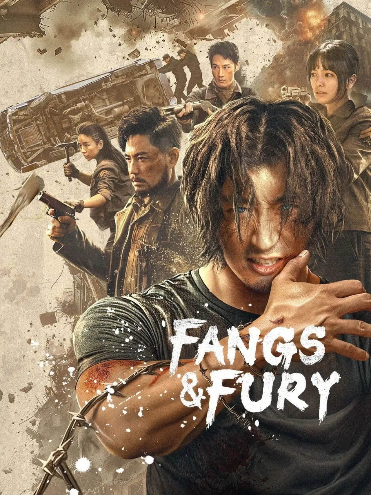Movie poster "Fangs & Fury"