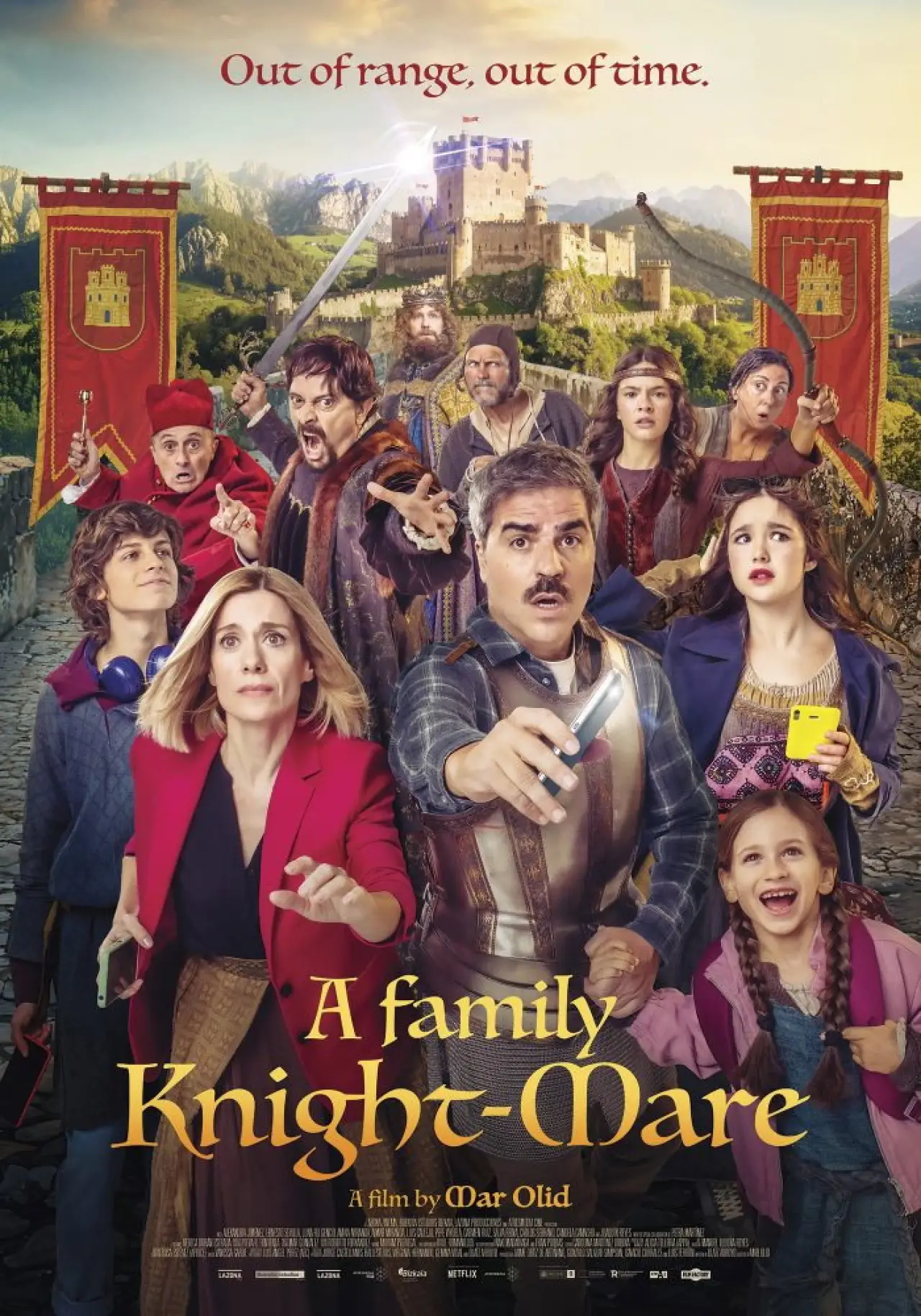 Movie poster "A Family Knight-Mare"