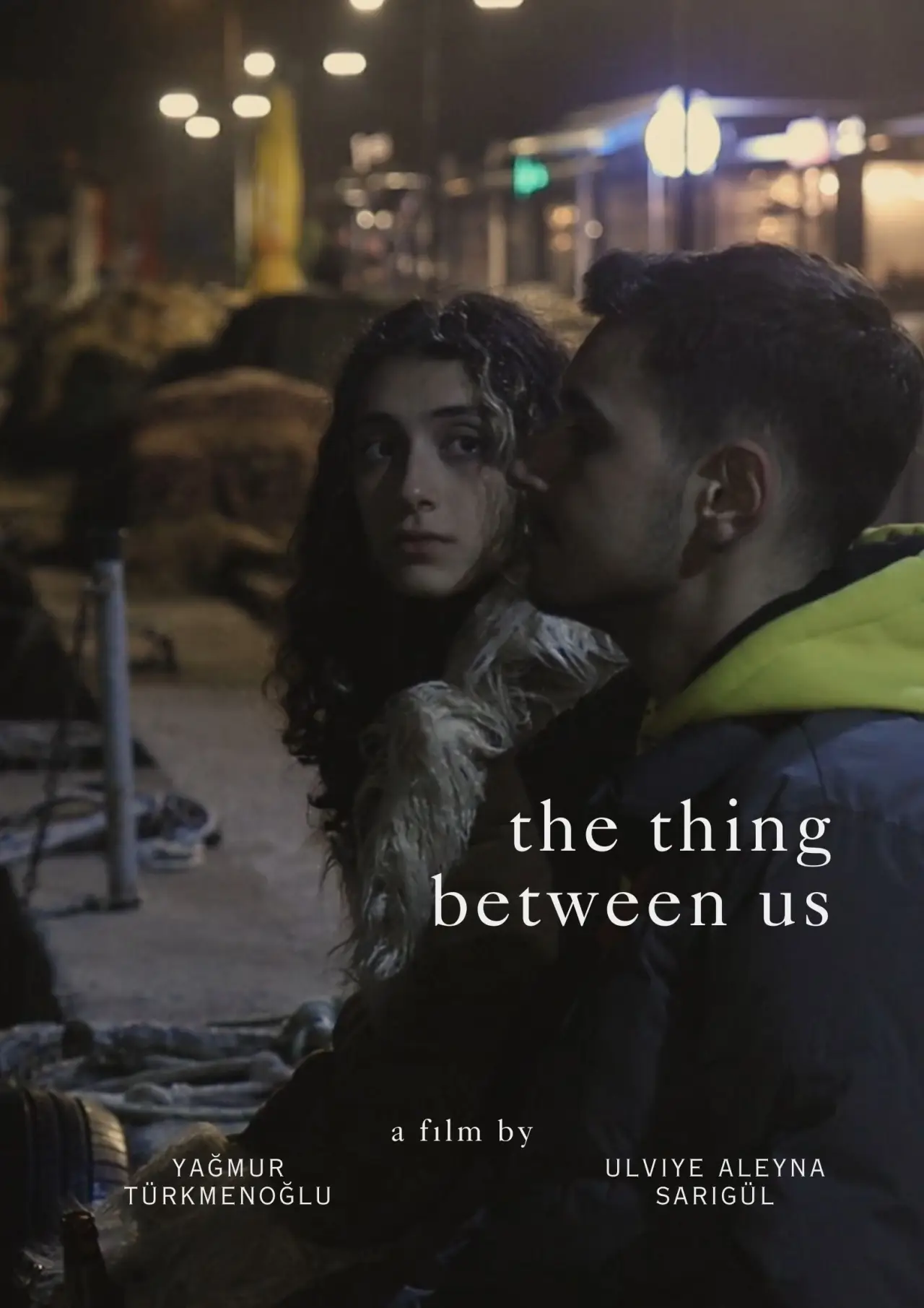Movie poster "The Thing Between Us"