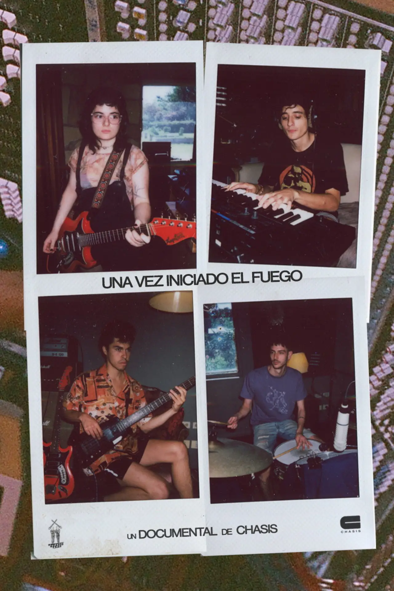 Movie poster "Una vez iniciado el fuego"