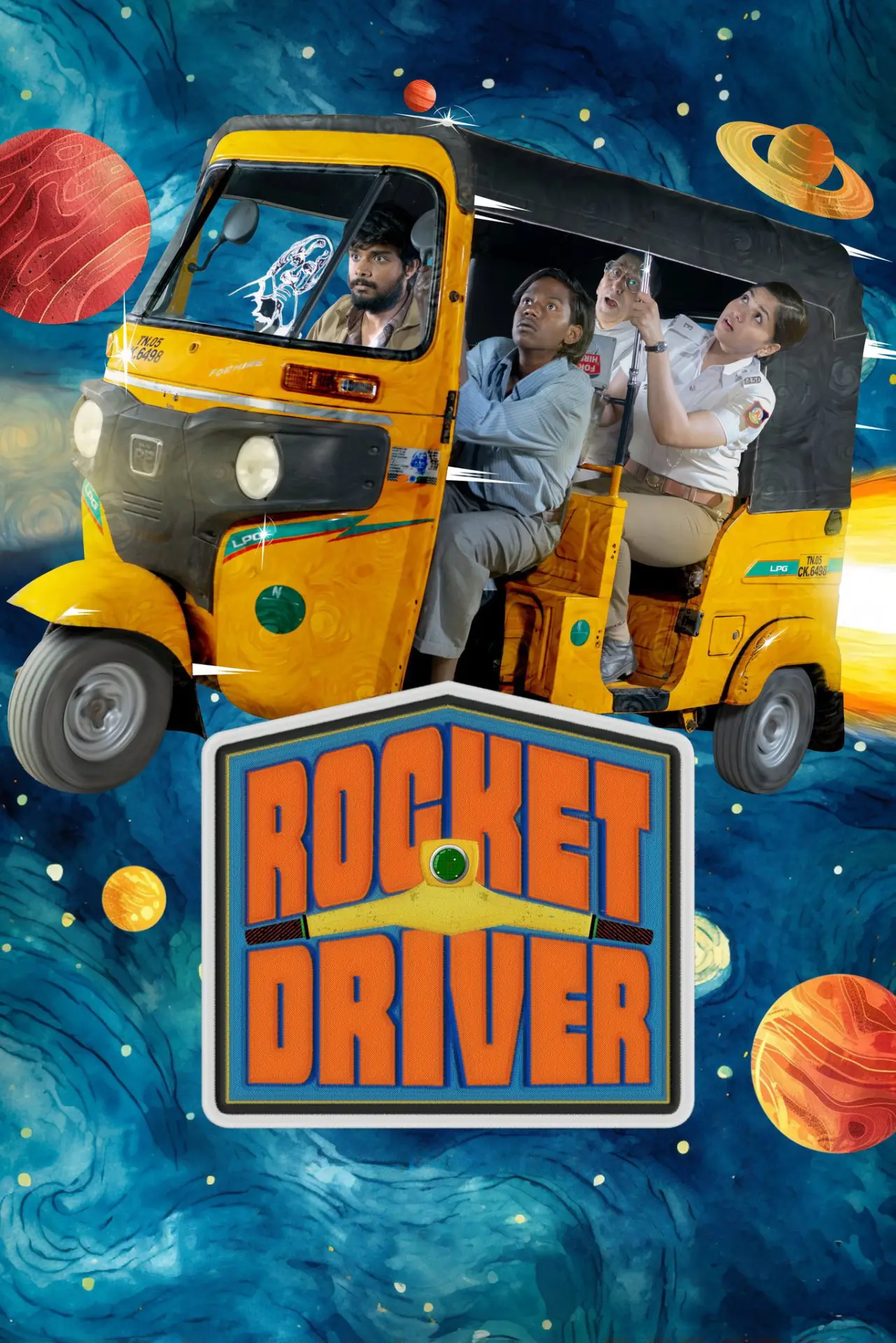 Movie poster "Rocket Driver"