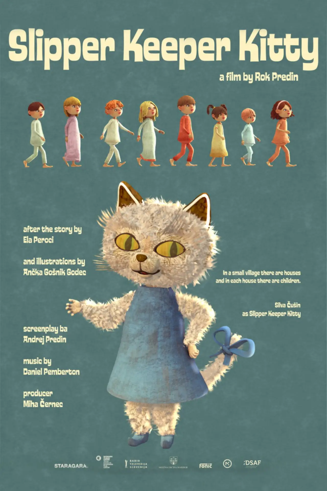 Movie poster "Slipper Keeper Kitty"