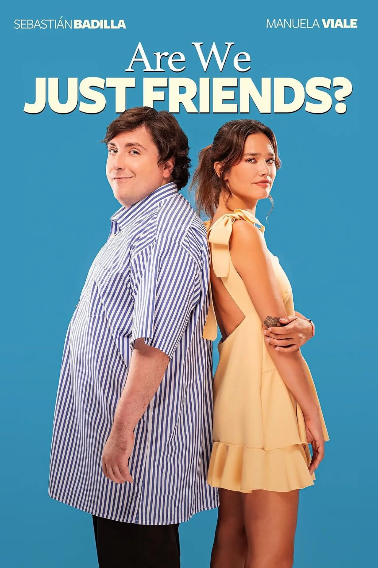 Movie poster "Como si fuéramos solo amigos"