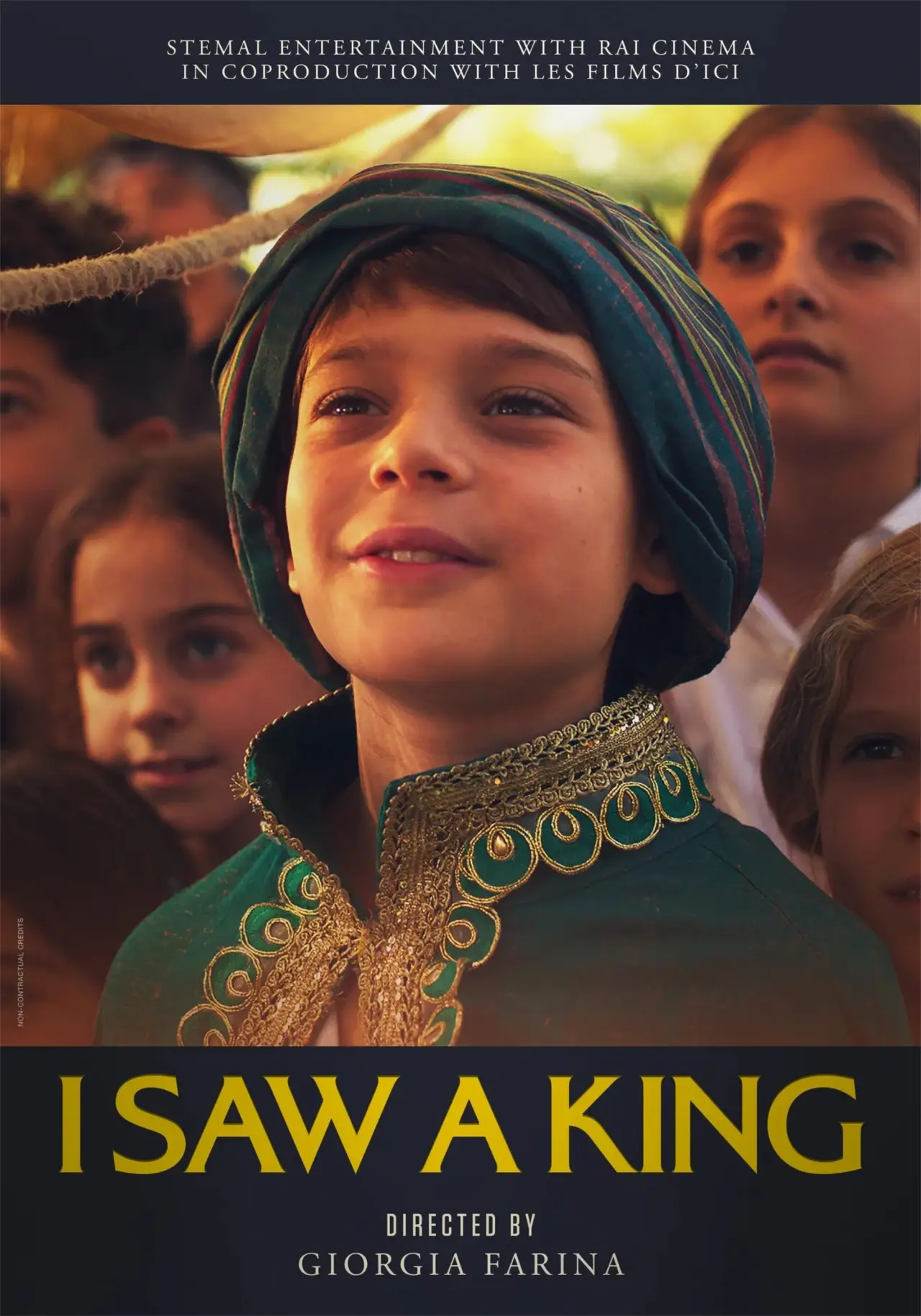 Movie poster "I Saw a King"