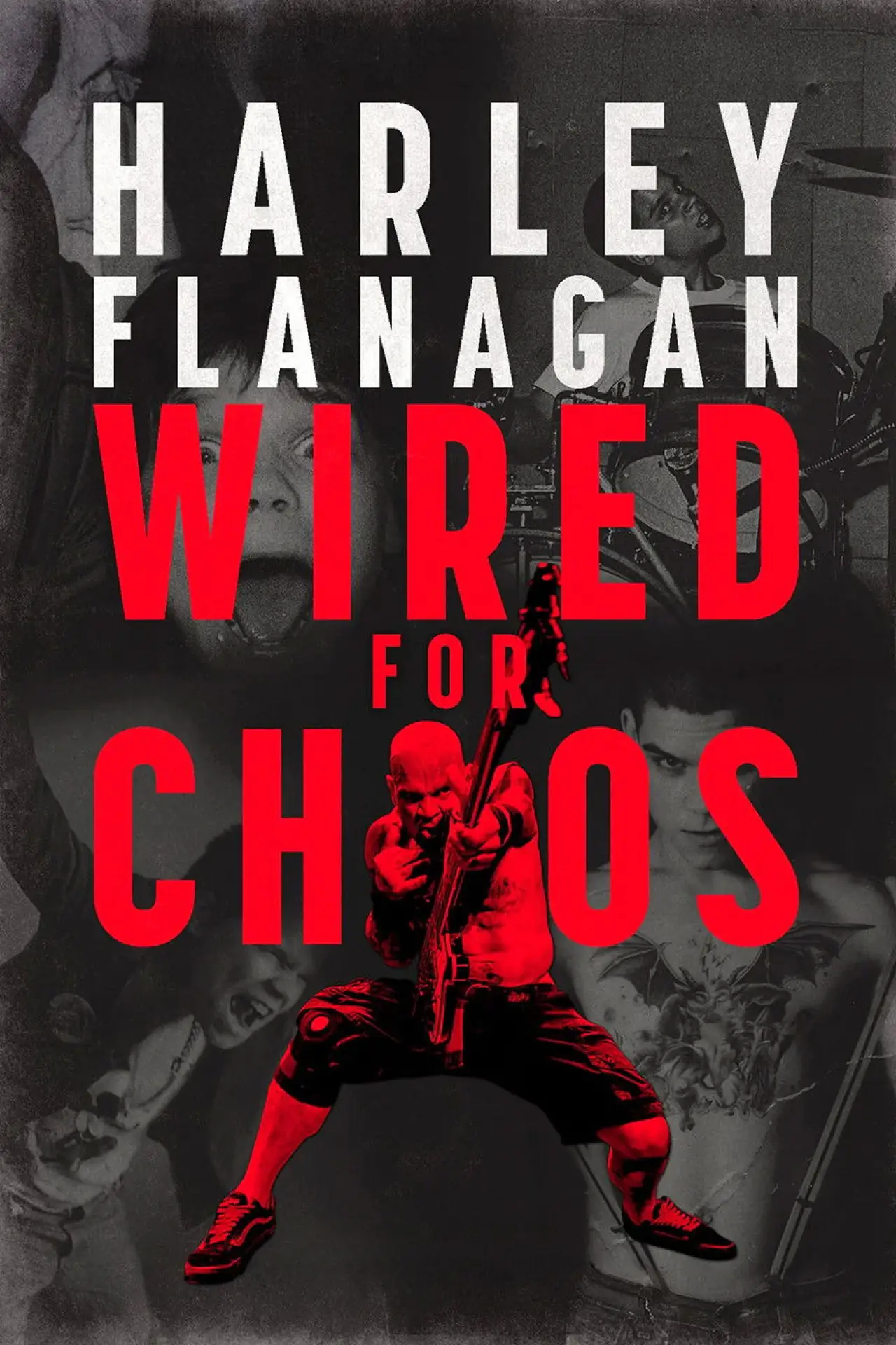 Movie poster "Harley Flanagan: Wired for Chaos"