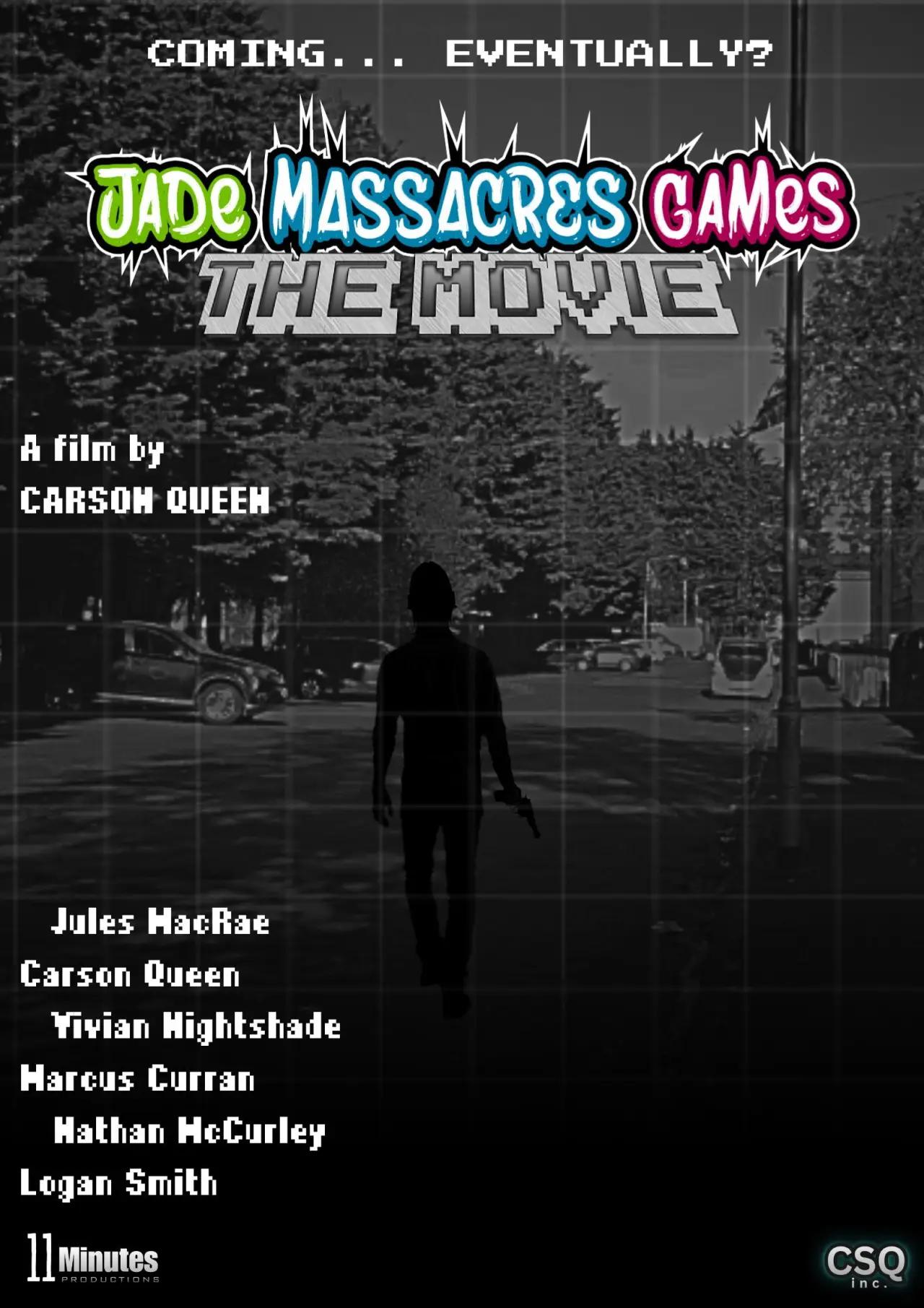 Movie poster "Jade Massacres Games: The Movie"