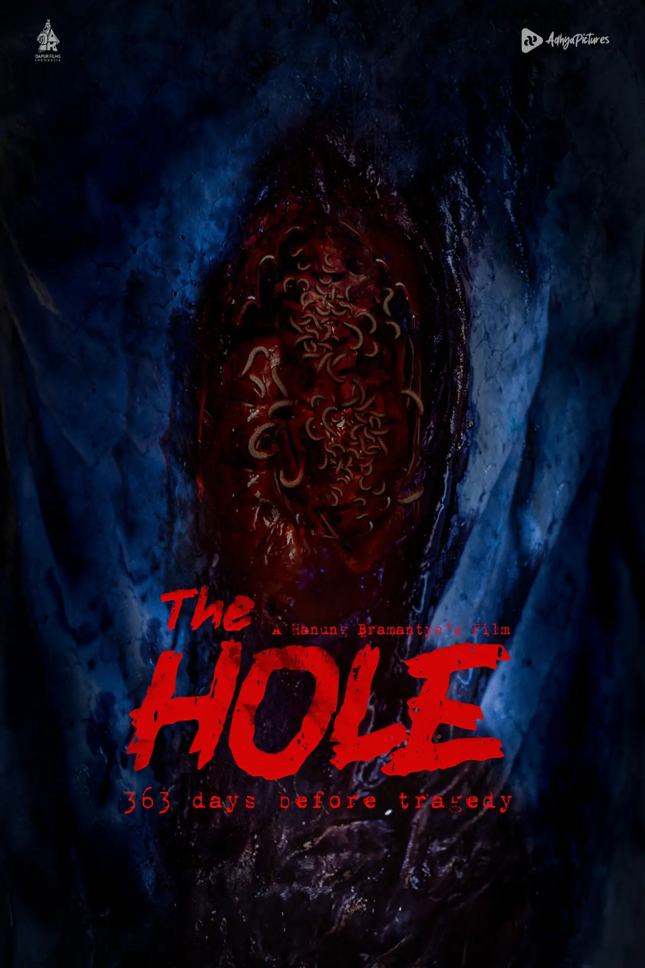 Movie poster "The Hole, 309 Days to the Bloodiest Tragedy"