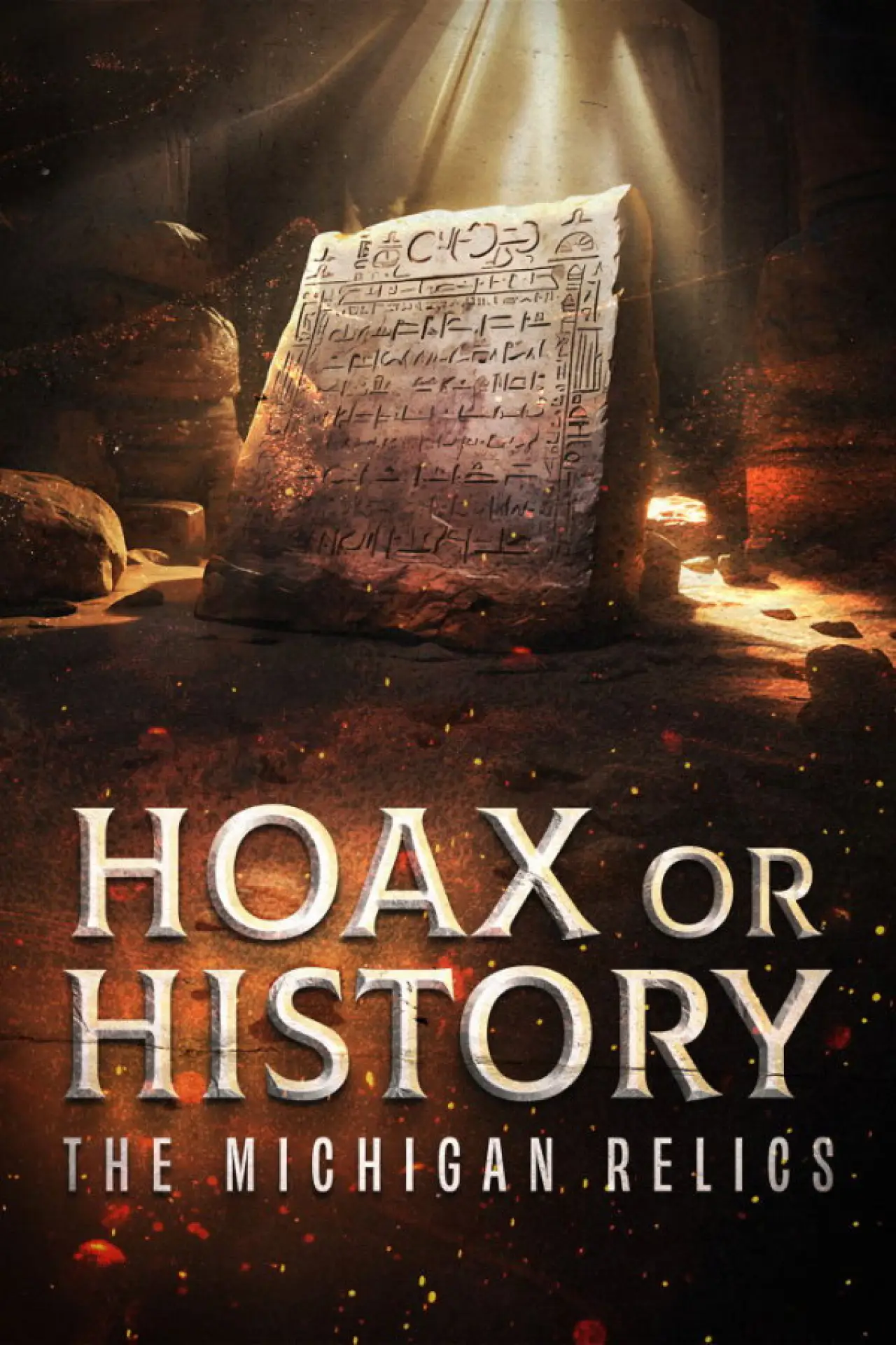 Movie poster "Hoax or History: The Michigan Relics"