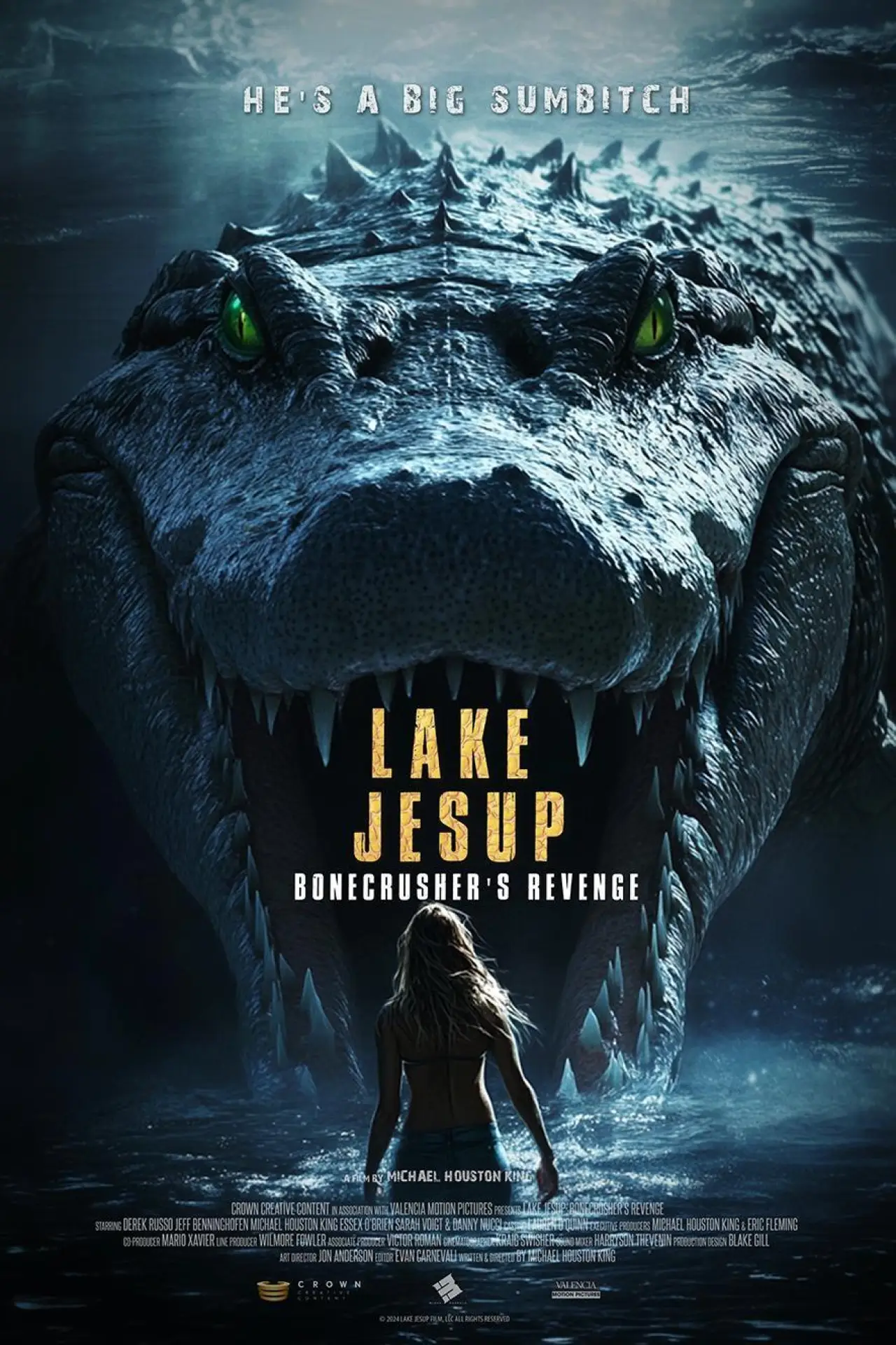 Movie poster "Gator Lake"