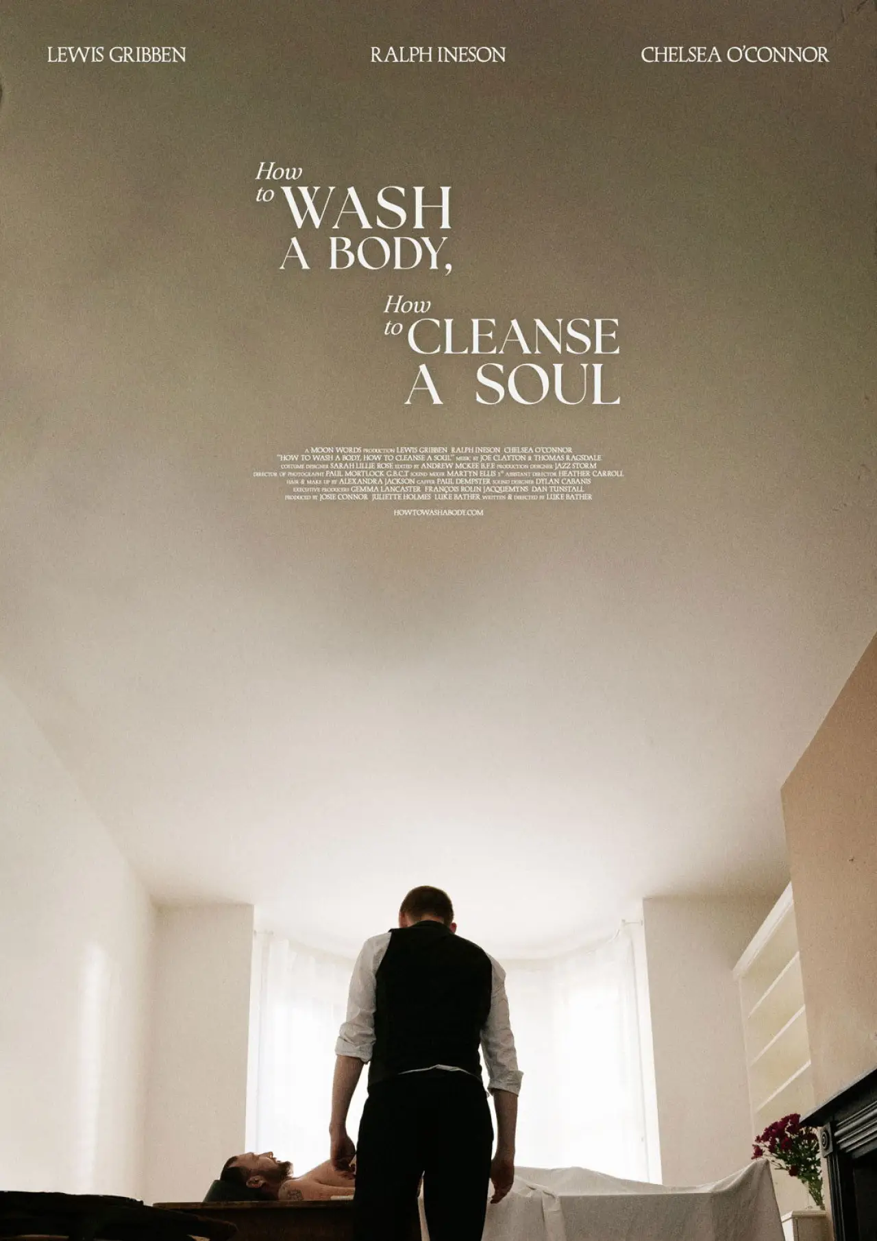 Movie poster "How to Wash A Body, How to Cleanse A Soul"