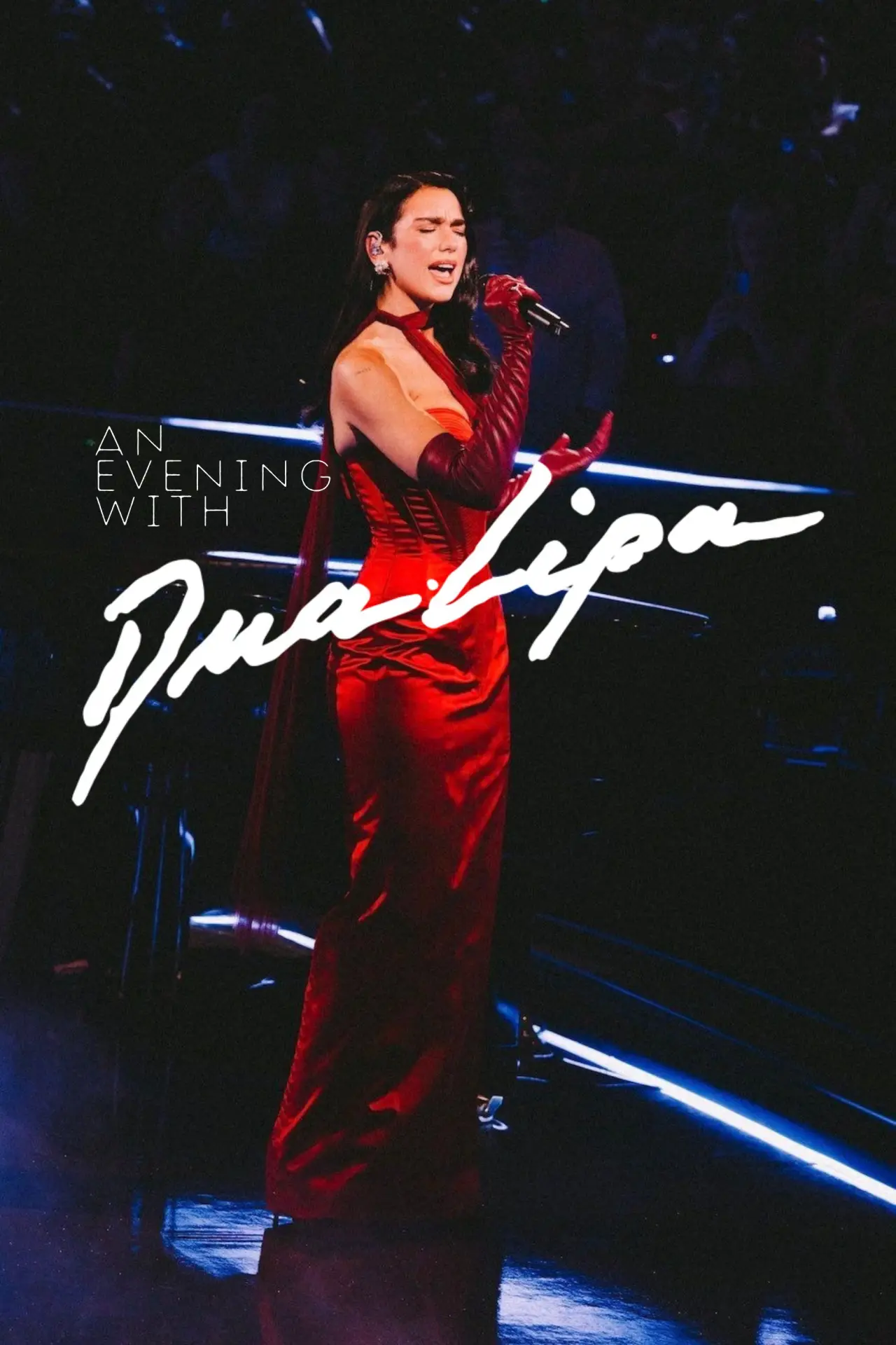 Movie poster "An Evening with Dua Lipa"