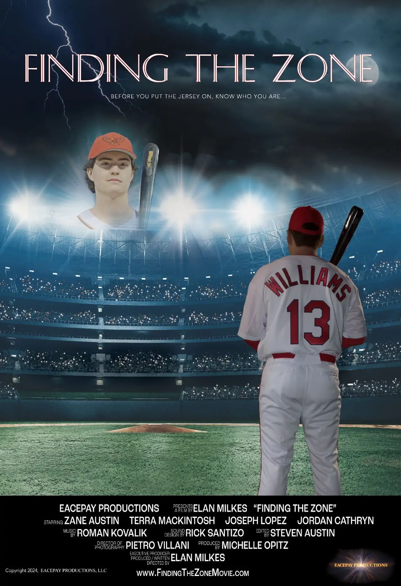 Movie poster "Finding the Zone"