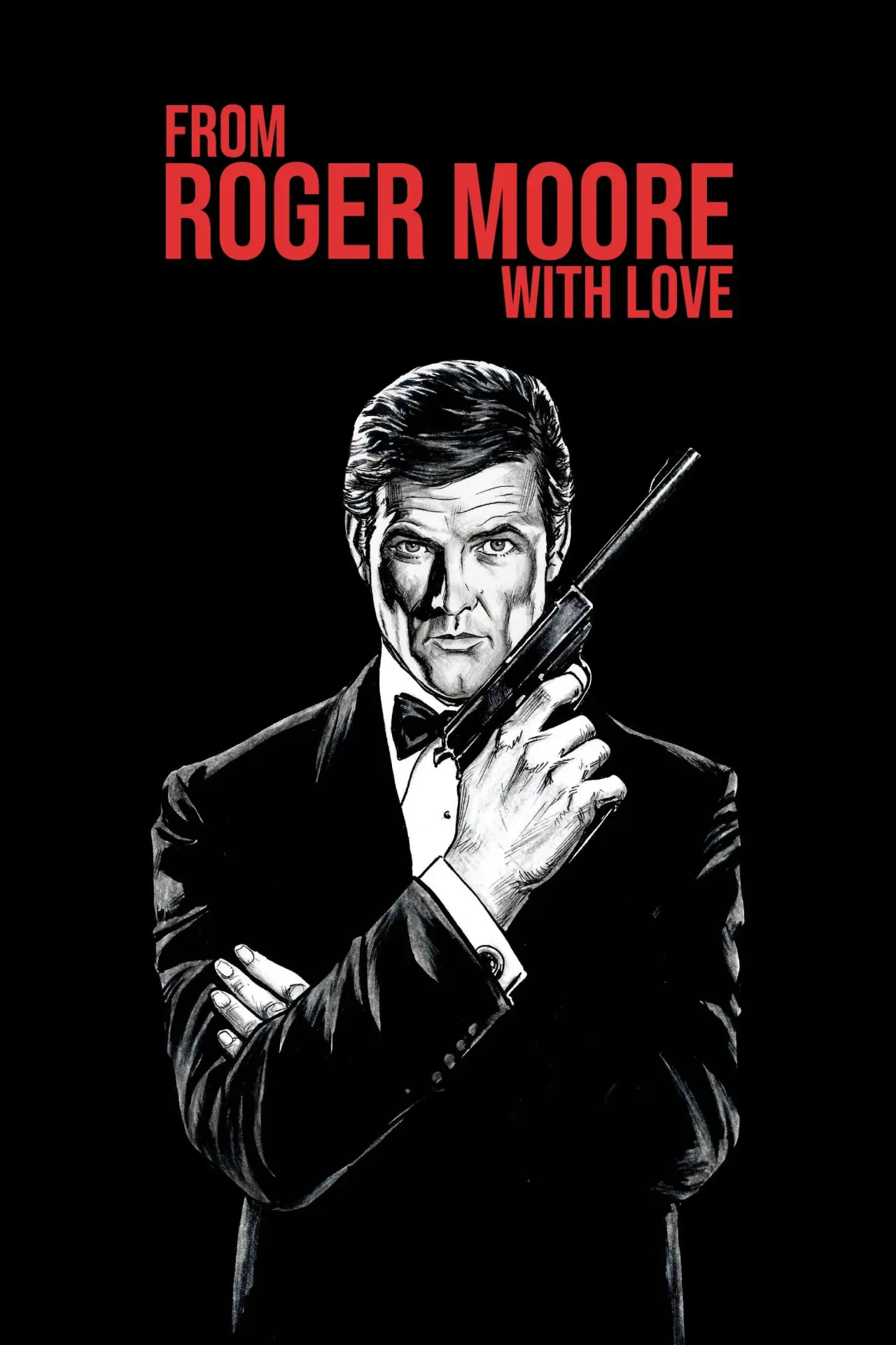 Movie poster "From Roger Moore with Love"