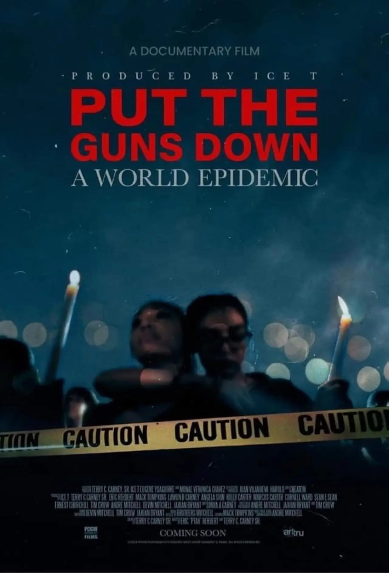 Movie poster "Put the Guns Down: A World Epidemic"