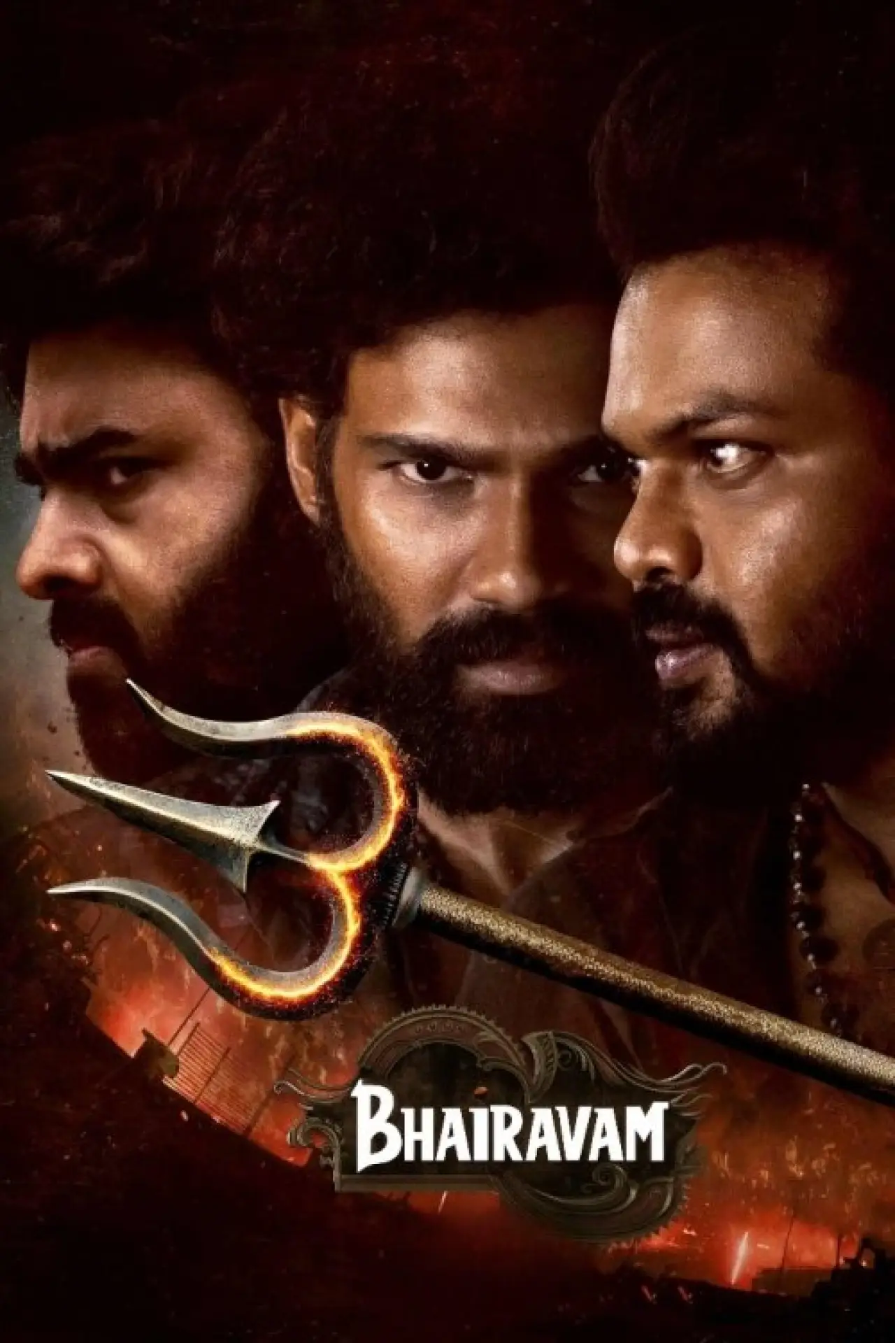 Movie poster "Bhairavam"