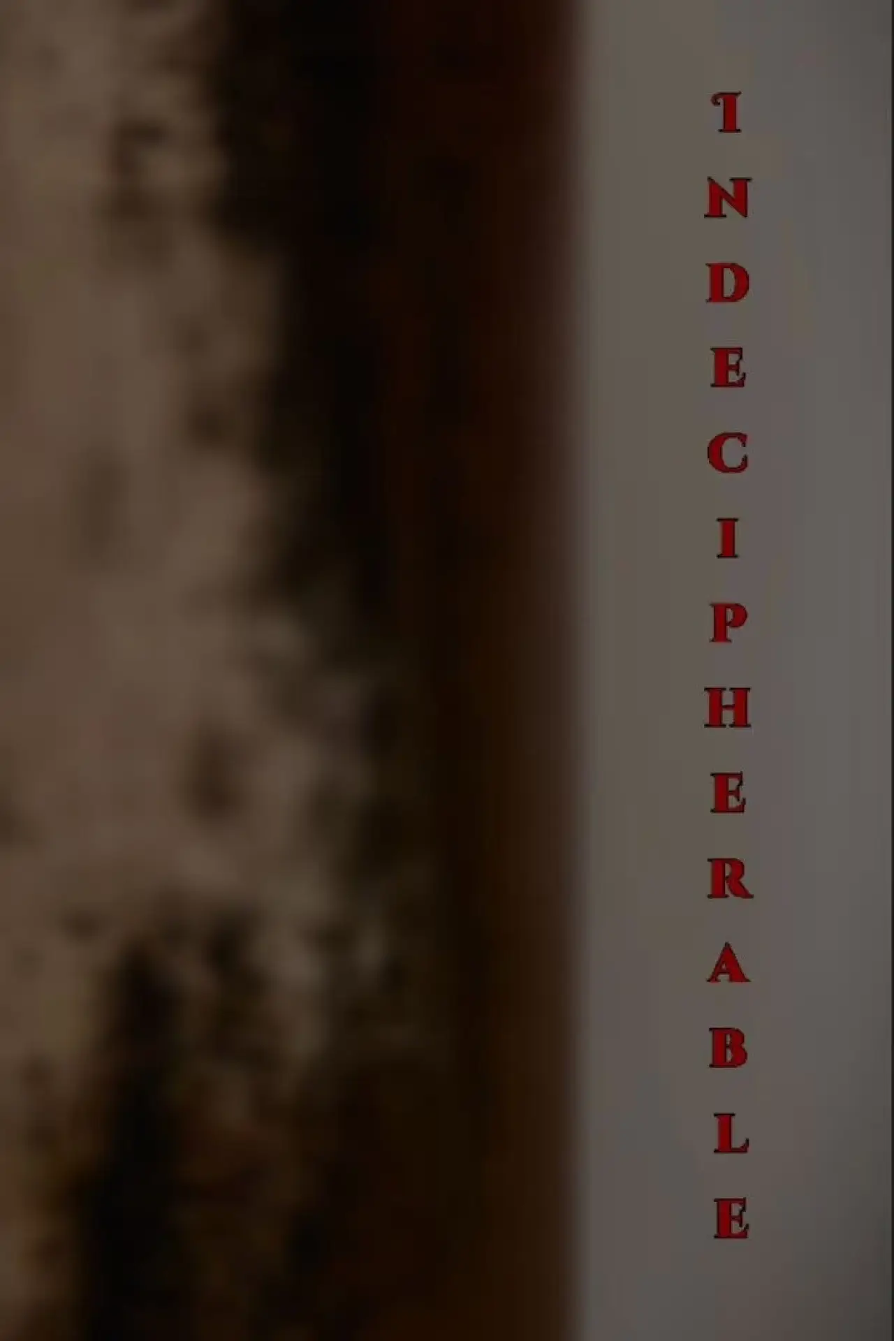 Movie poster "Indecipherable"