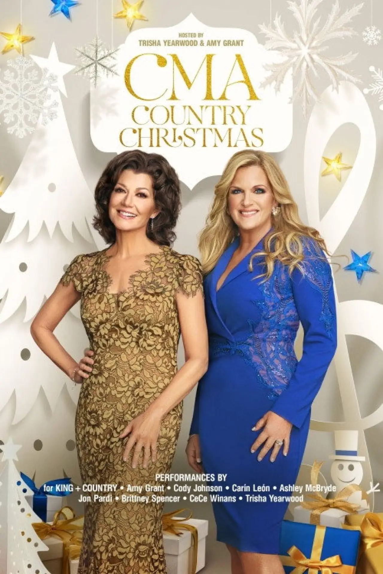 Movie poster "CMA Country Christmas 2024"