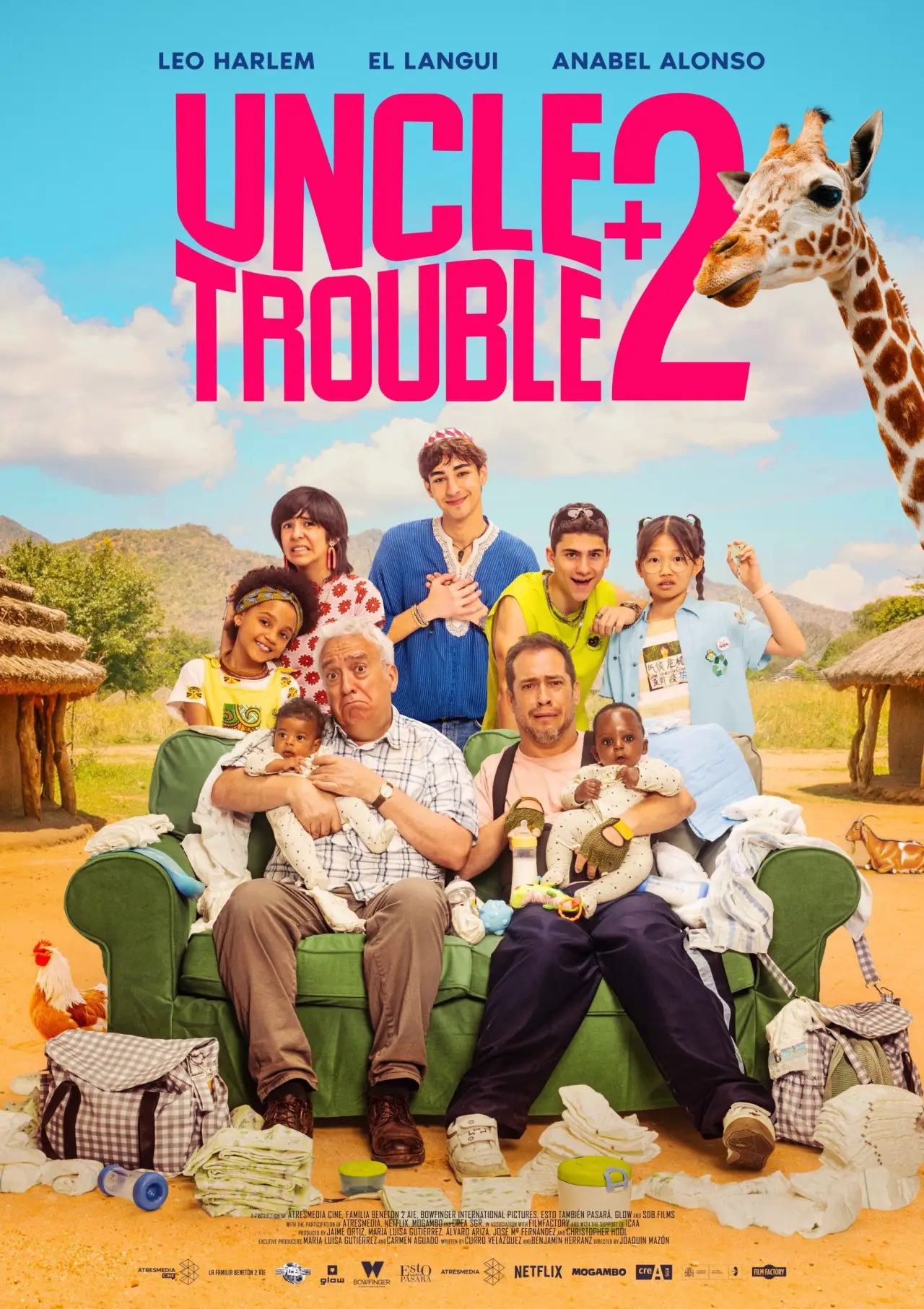 Movie poster "Uncle Trouble +2"