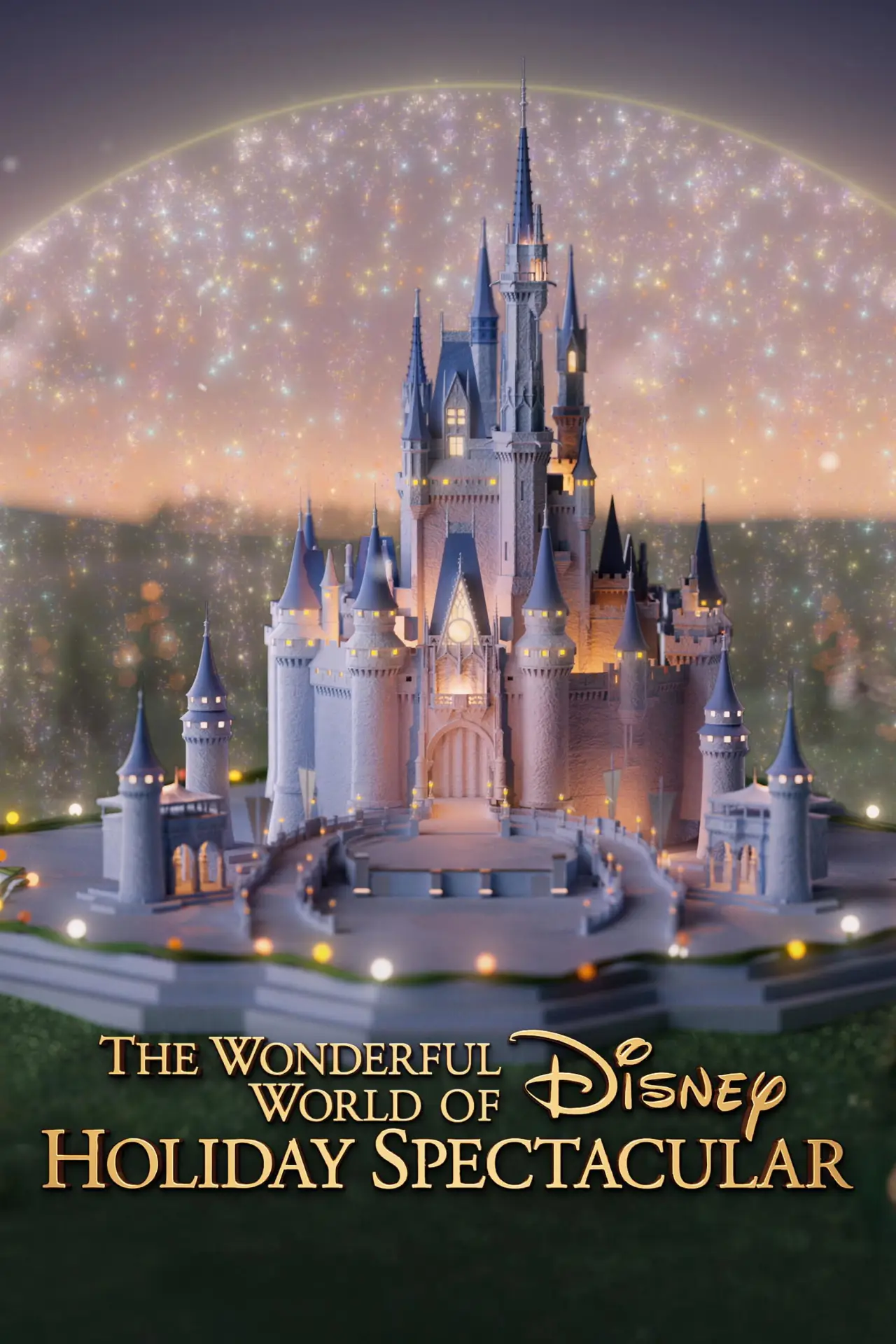 Movie poster "The Wonderful World of Disney: Holiday Spectacular"