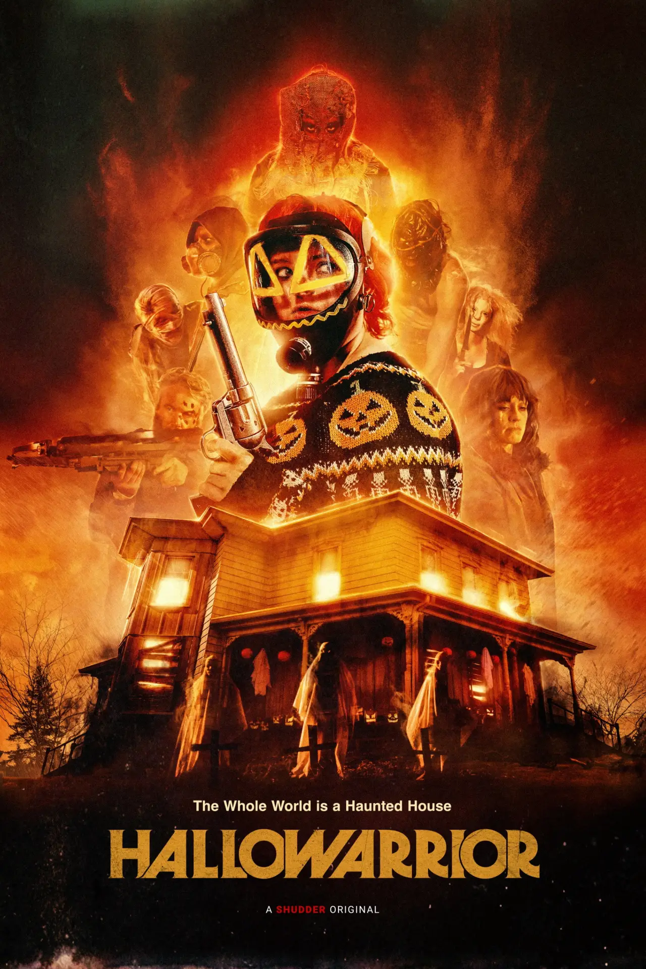 Movie poster "Hallowarrior"