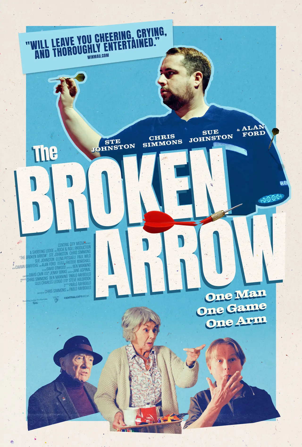 Movie poster "The Broken Arrow"