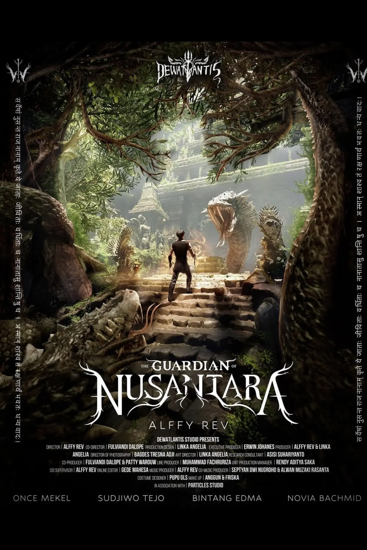 Movie poster "The Guardian of Nusantara"