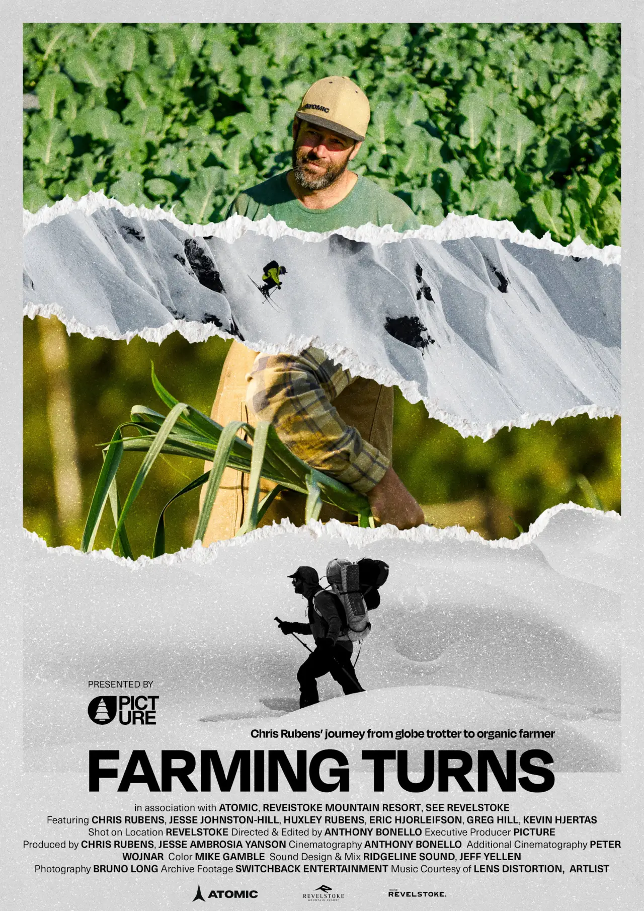 Movie poster "Farming Turns"