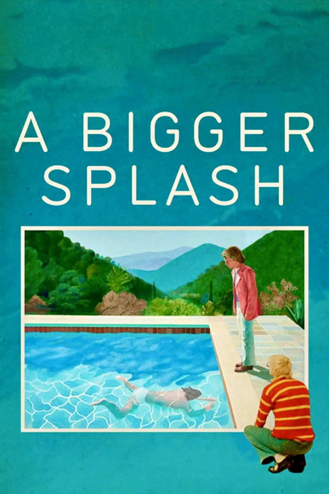 Movie poster "A Bigger Splash"