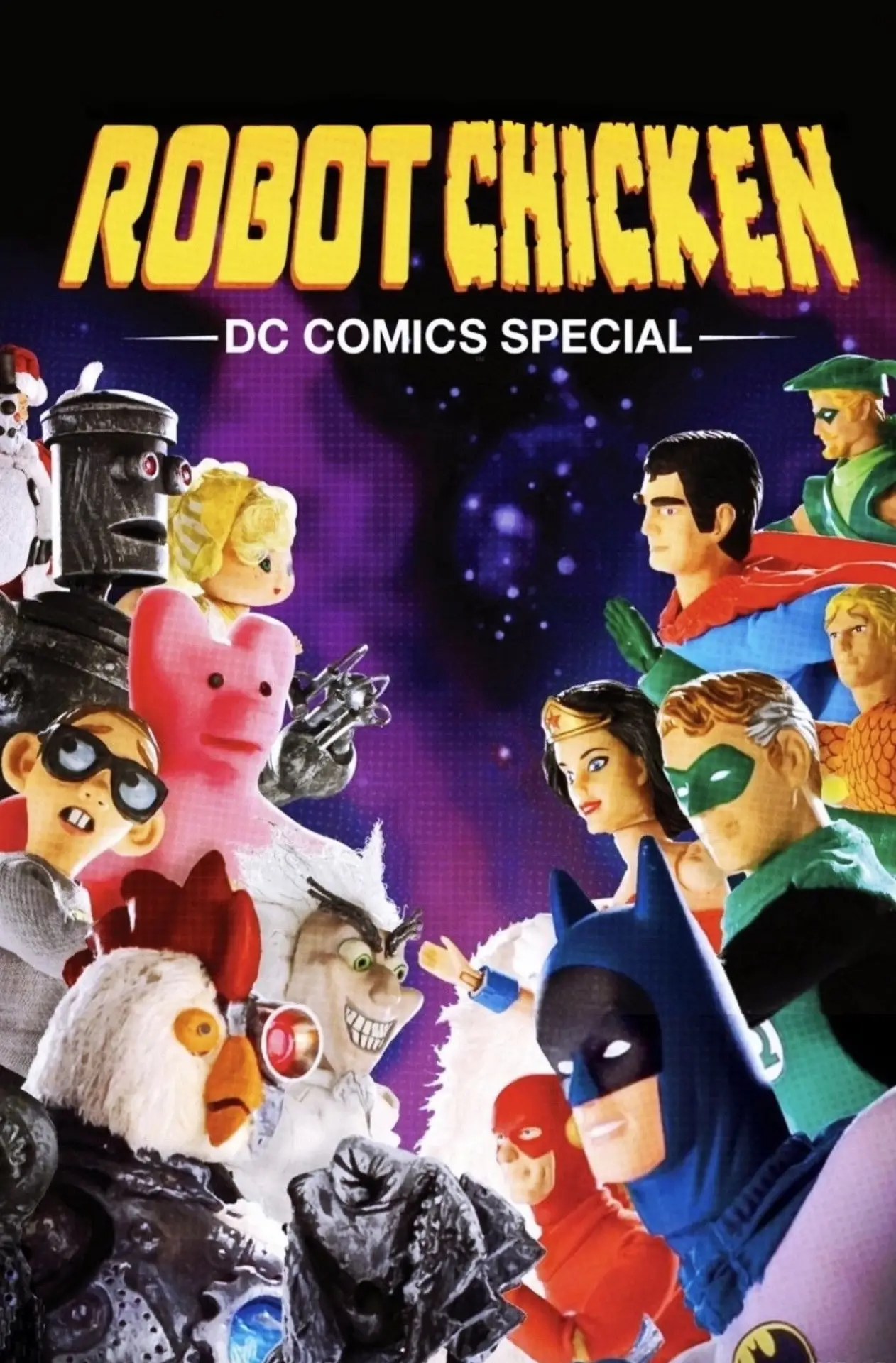 Movie poster "Robot Chicken DC Comics Special"