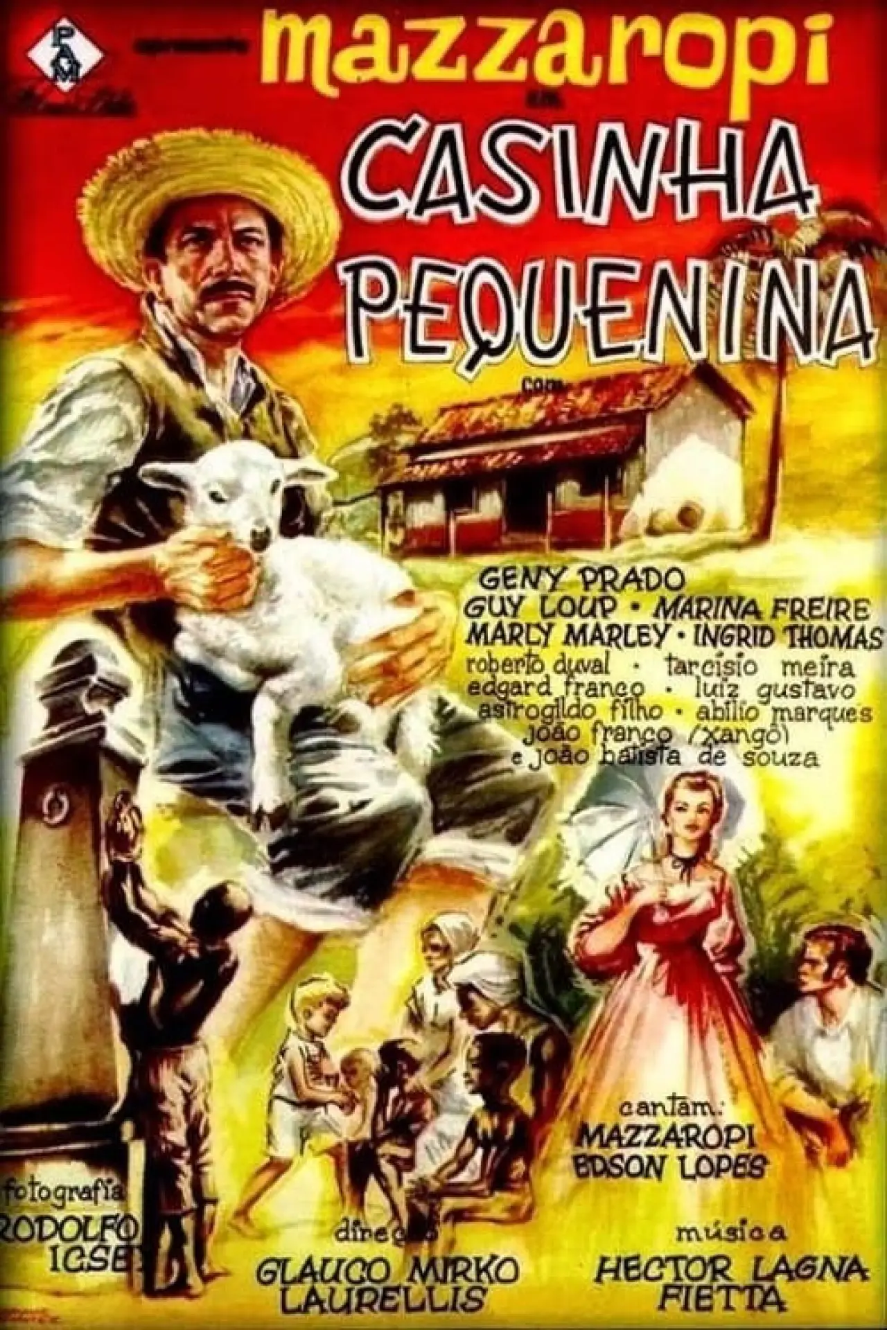Movie poster "Casinha Pequenina"