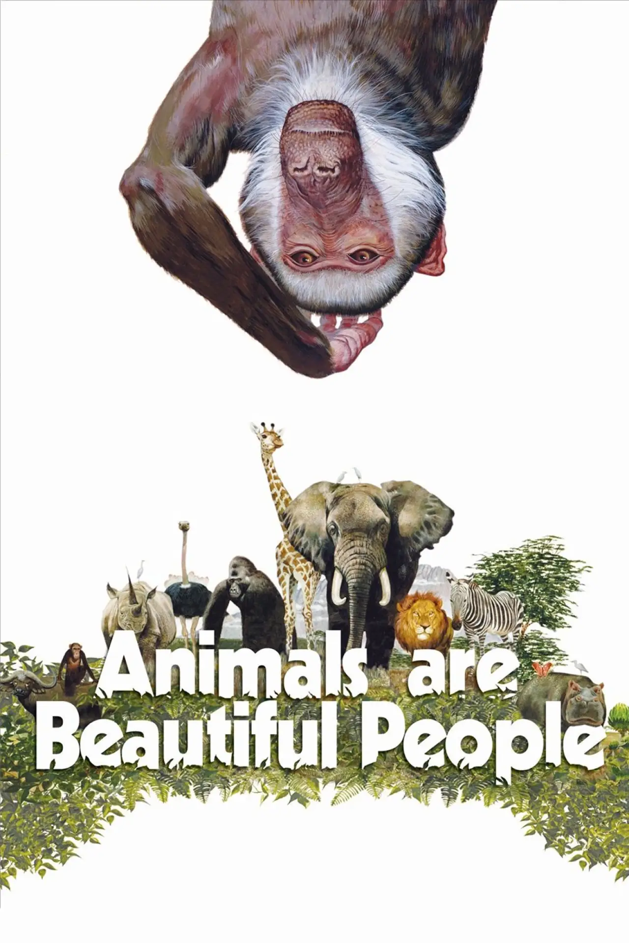 Movie poster "Animals Are Beautiful People"