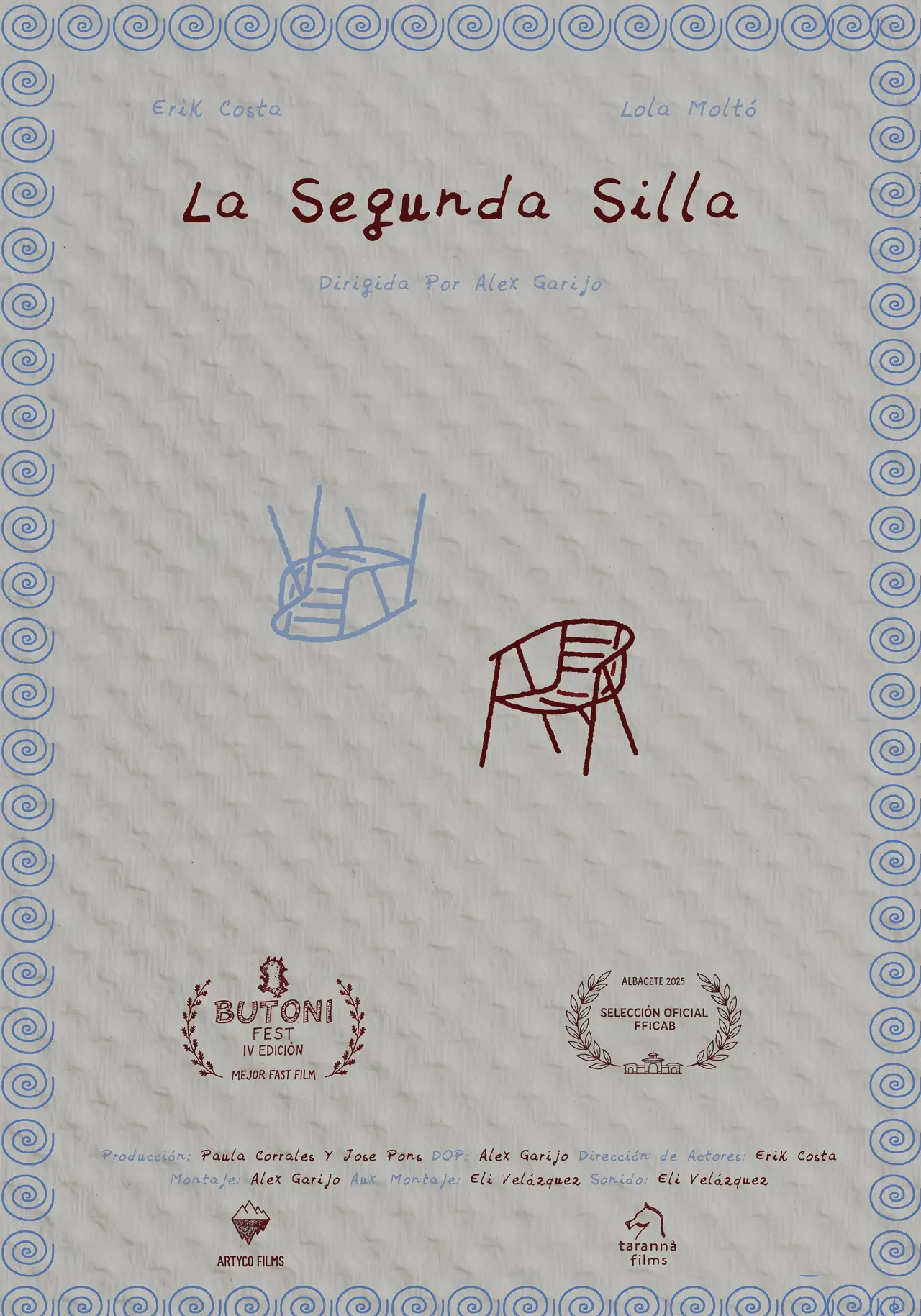 Movie poster "La Segunda Silla"