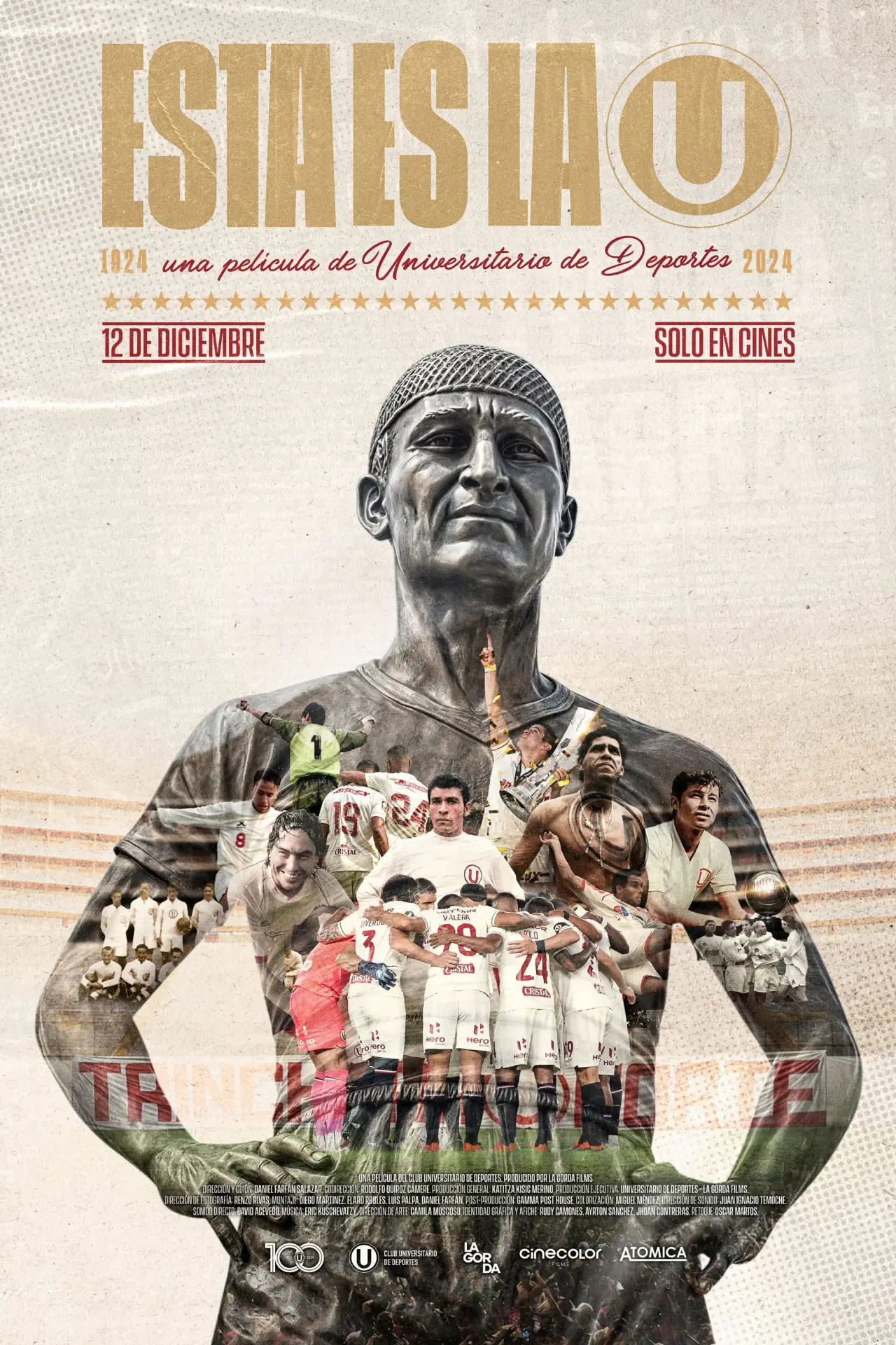 Movie poster "Esta es la U"