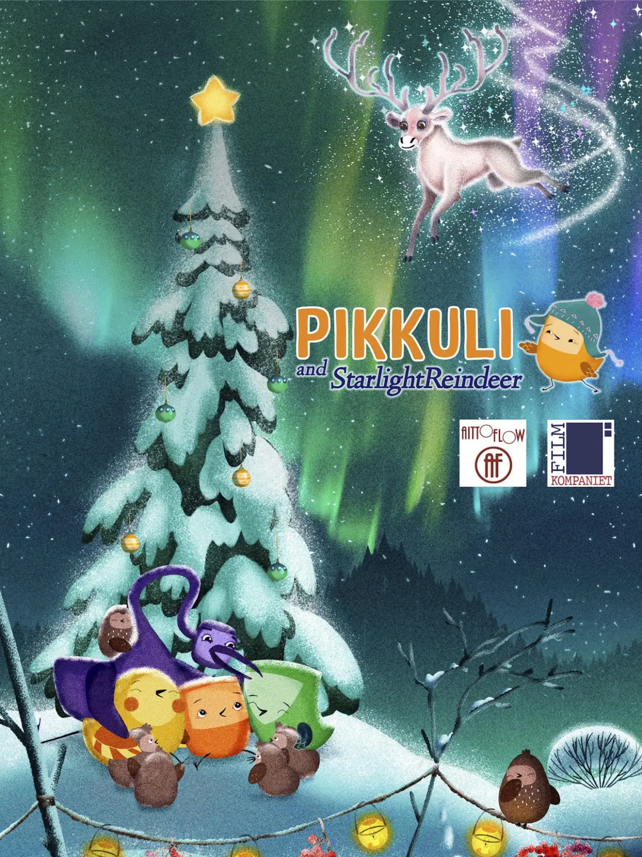 Movie poster "Pikkuli and Starlight Reindeer"