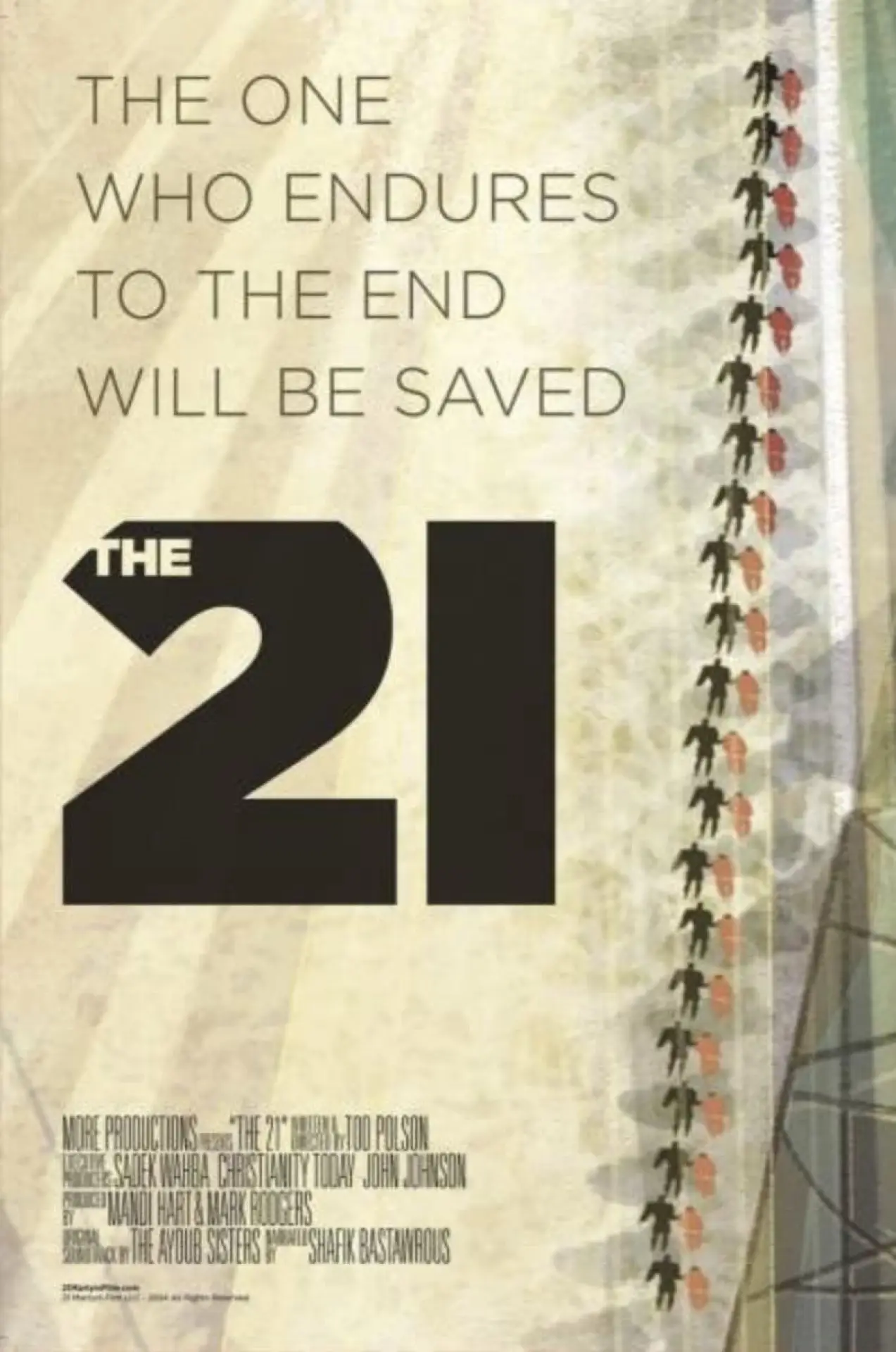 Movie poster "The 21"