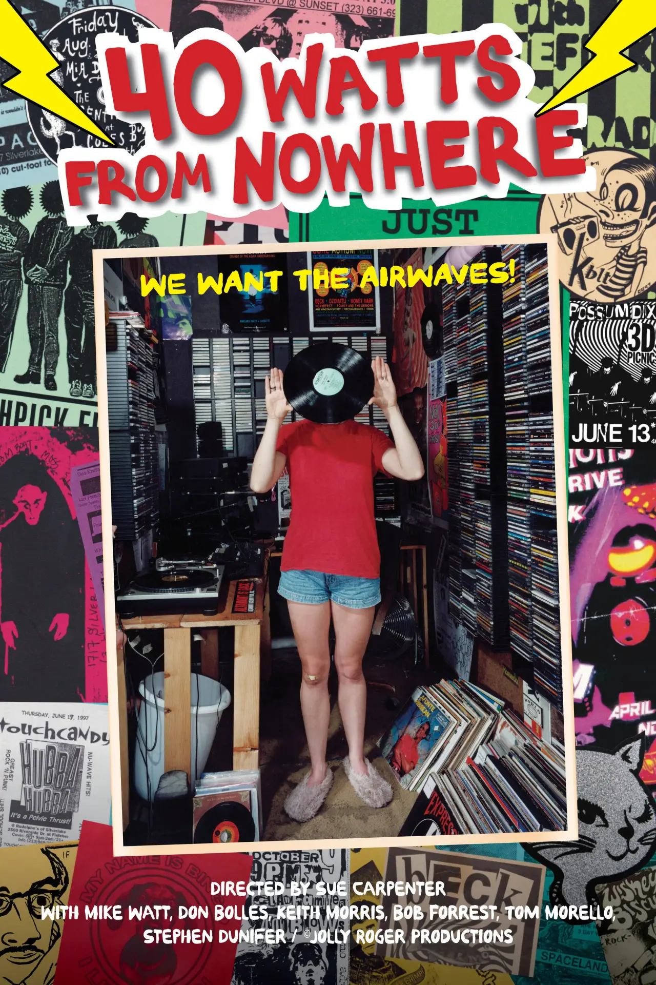 Movie poster "40 Watts from Nowhere"