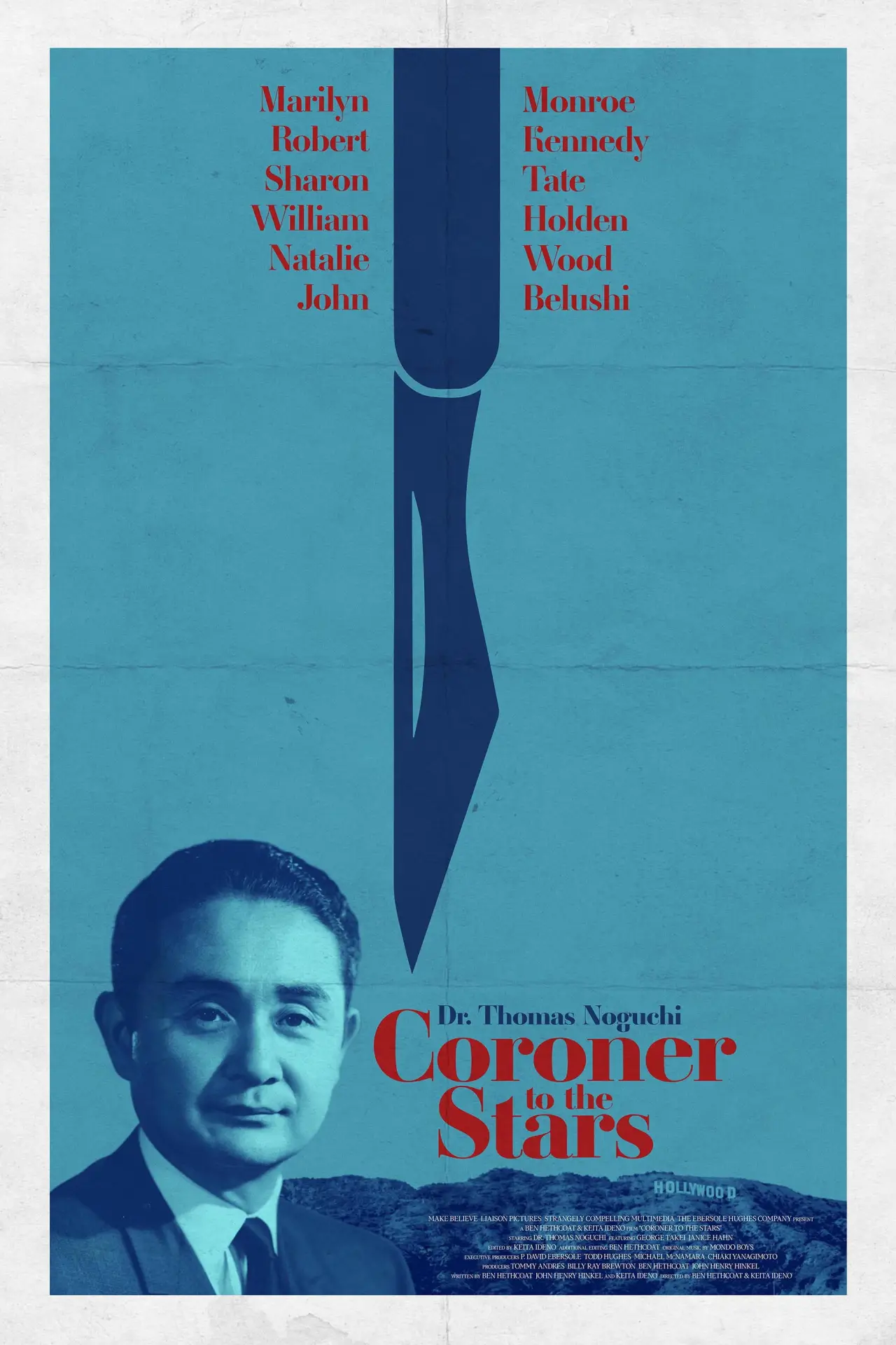 Movie poster "Coroner to the Stars"