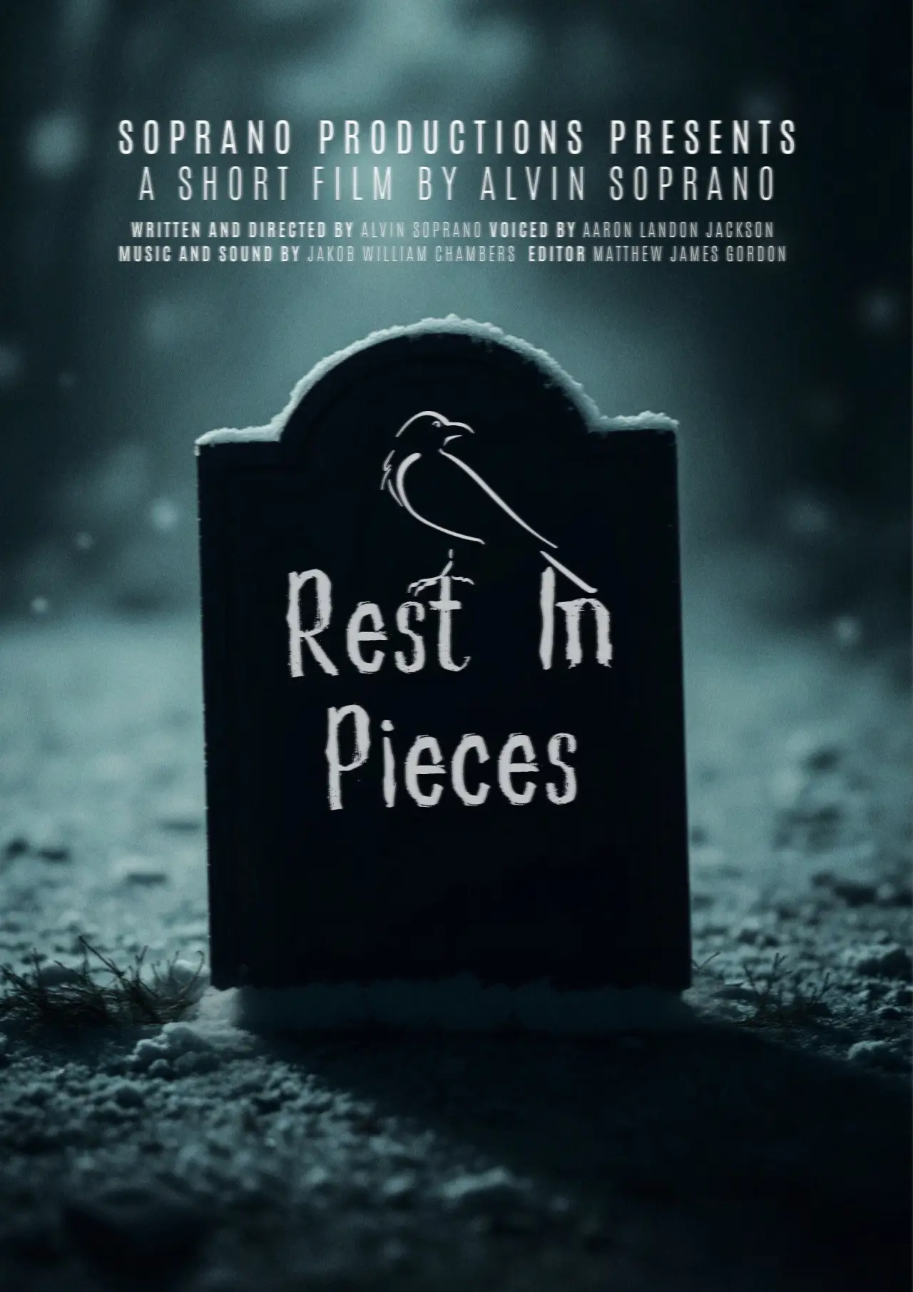 Movie poster "Rest in Pieces"