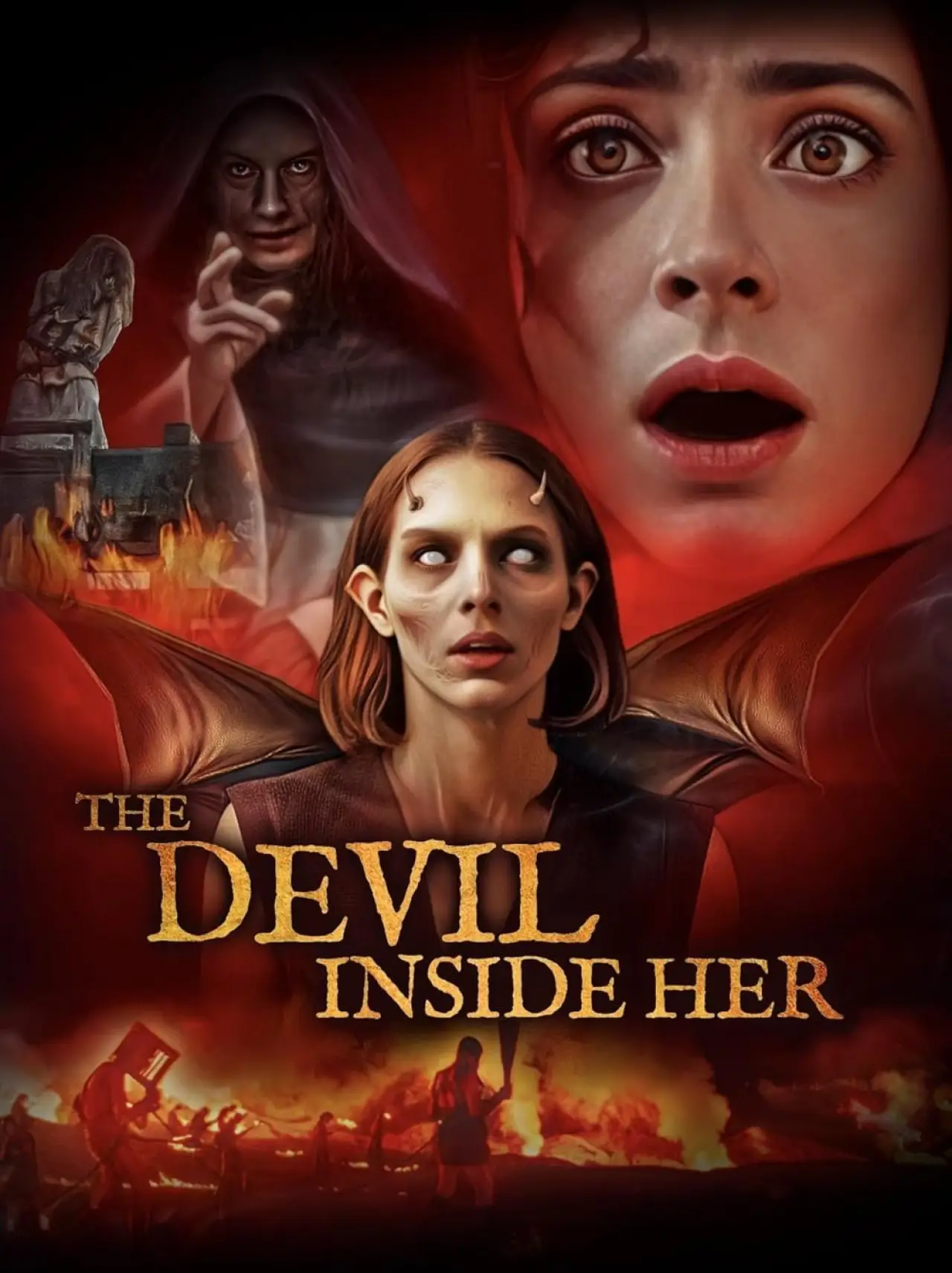 Movie poster "The Devil Inside Her"