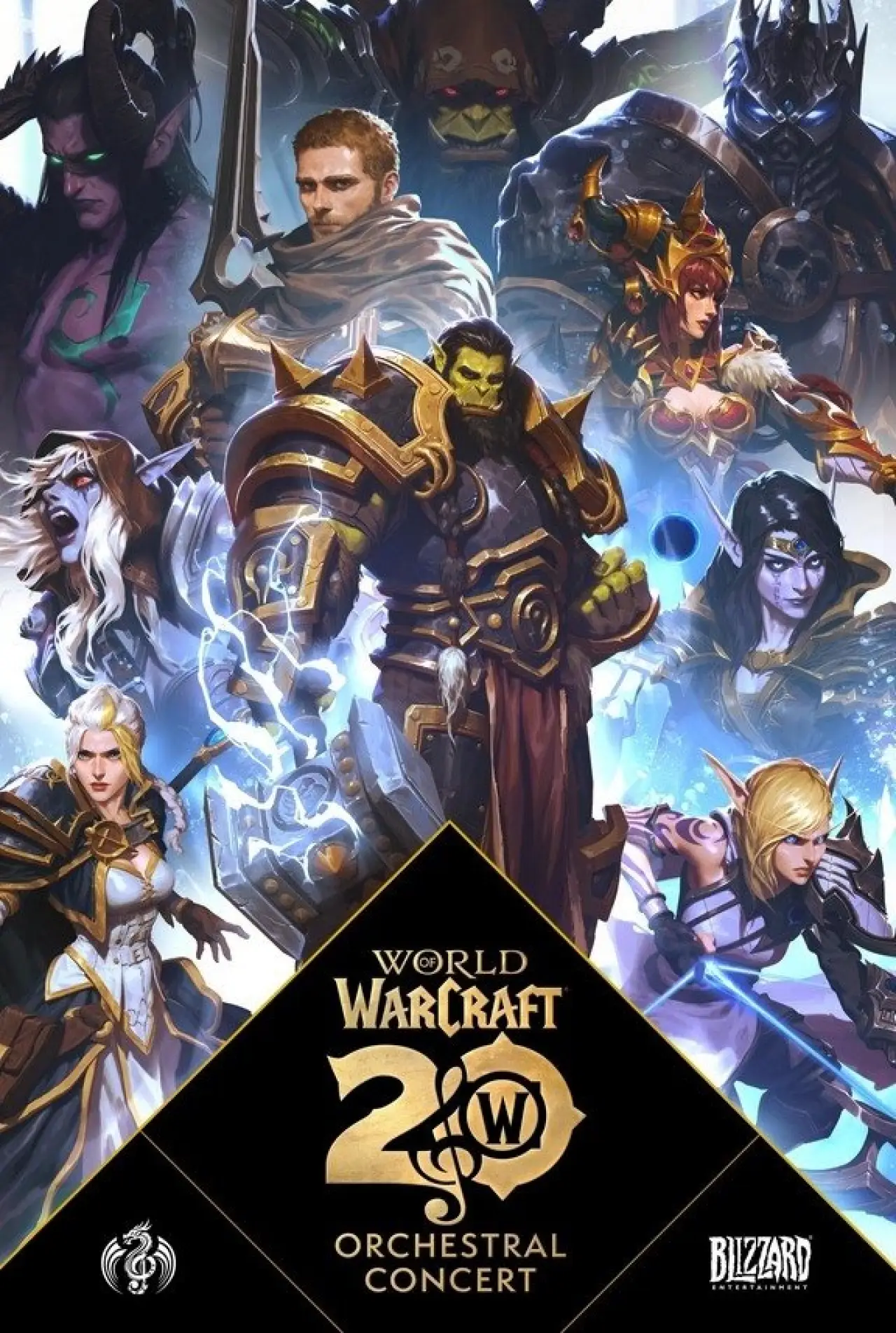 Movie poster "World of Warcraft: 20 Years of Music"