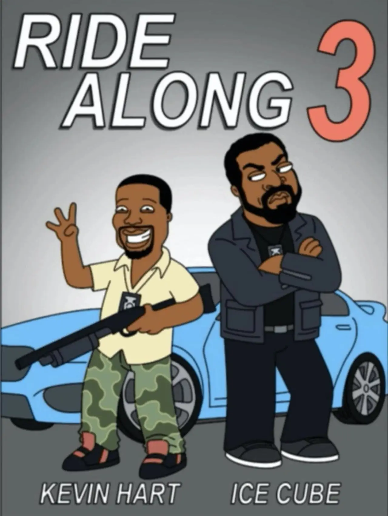 Movie poster "Ride Along 3"