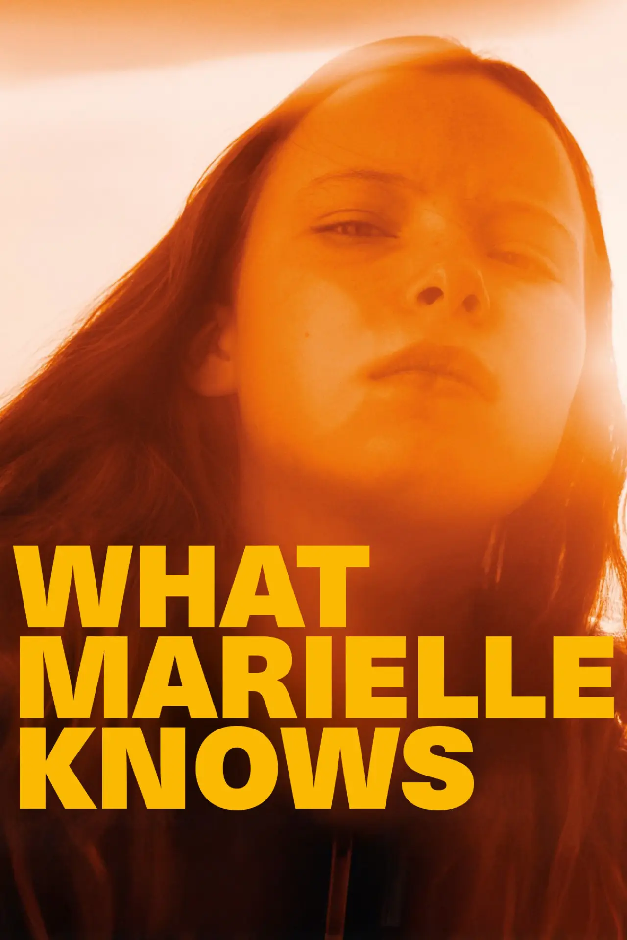 Movie poster "What Marielle Knows"