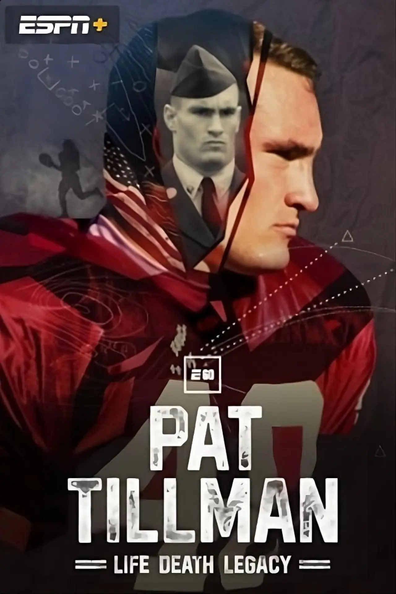 Movie poster "Pat Tillman: Life. Death. Legacy."