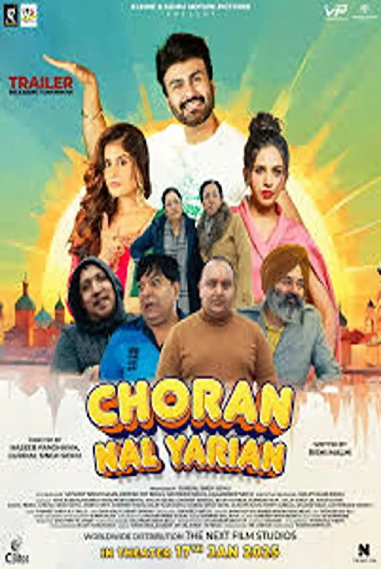 Movie poster "Choran Nal Yarian"