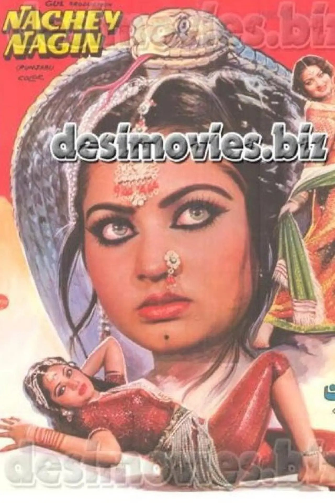 Movie poster "Nachay Nagin"