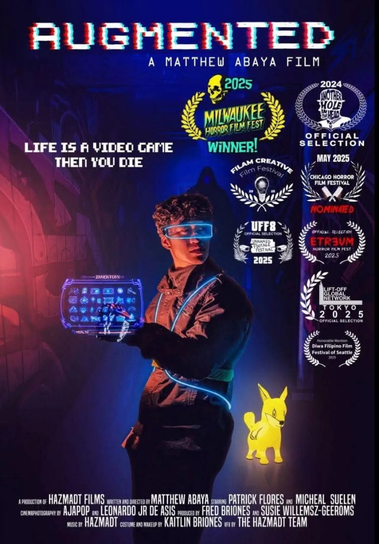 Movie poster "Augmented"
