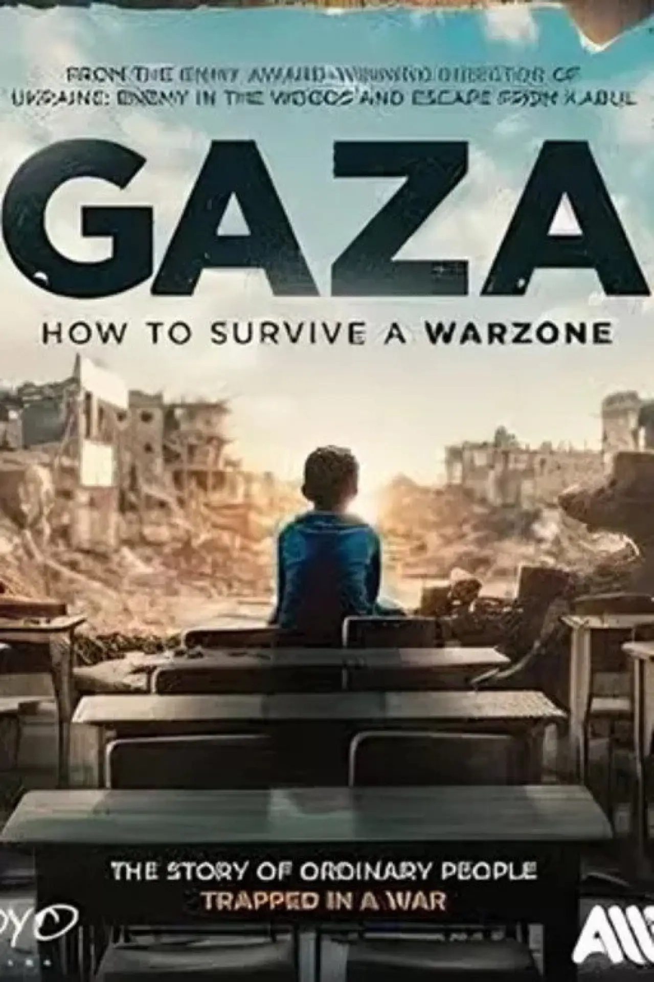 Movie poster "Gaza: How to Survive a Warzone"