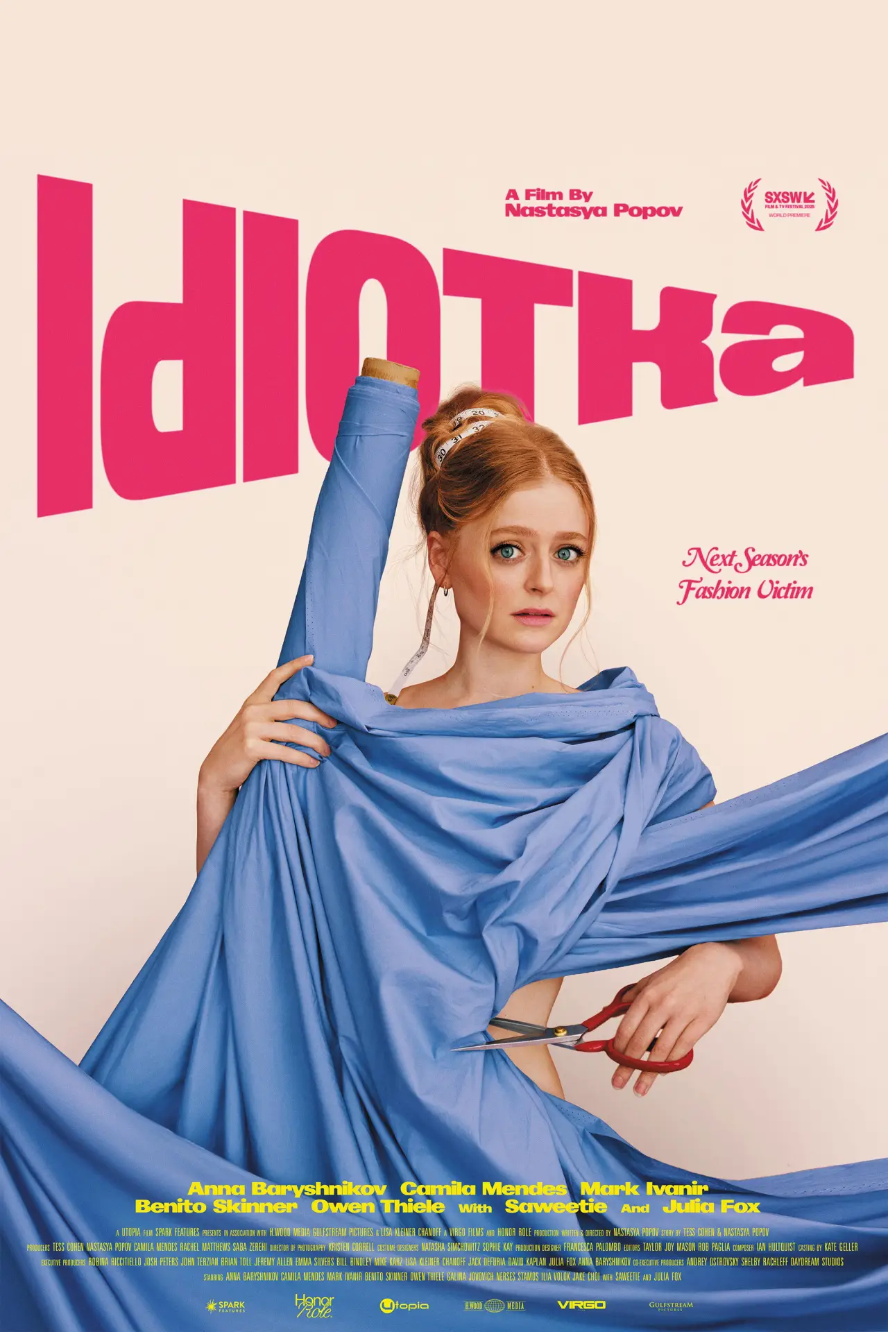 Movie poster "Idiotka"