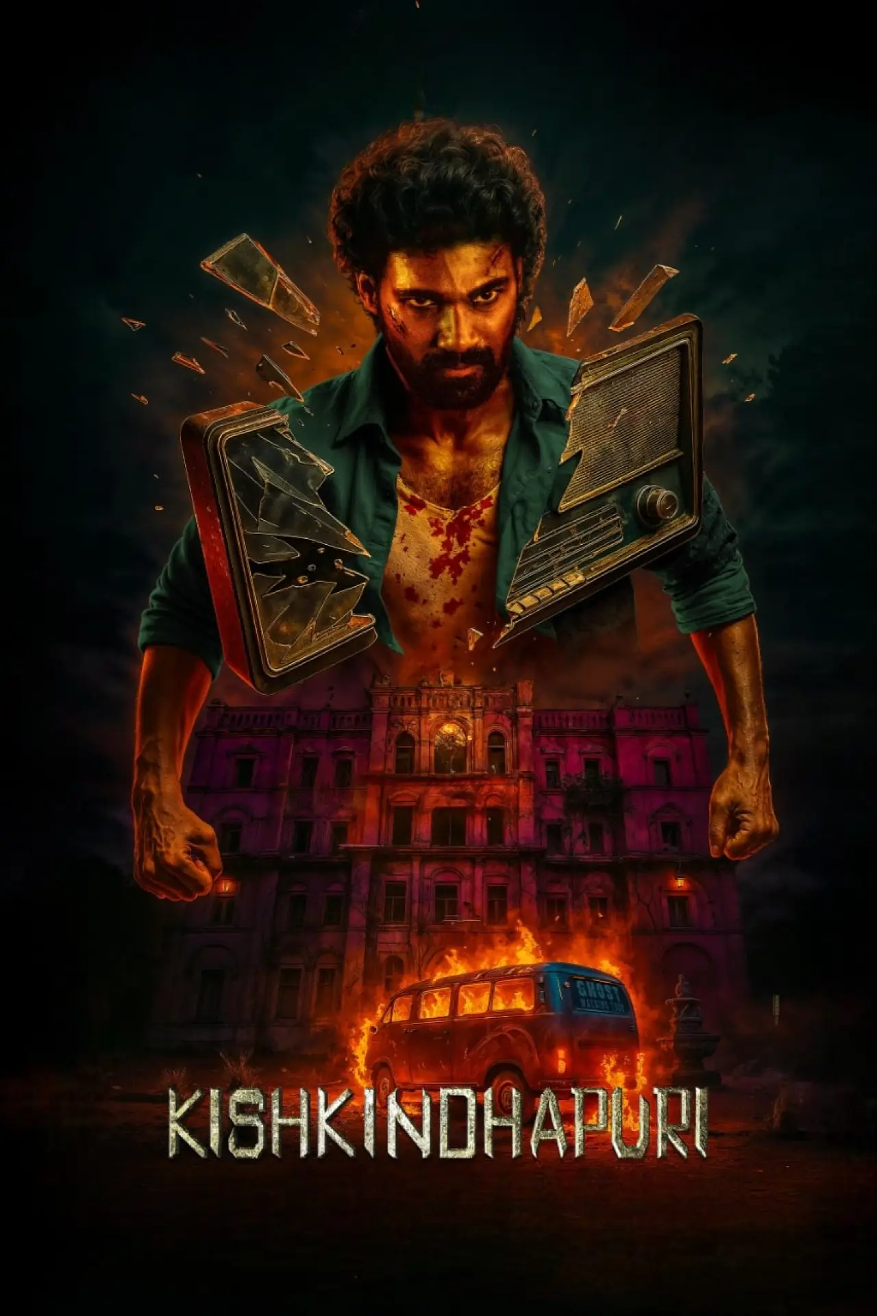Movie poster "Kishkindhapuri"