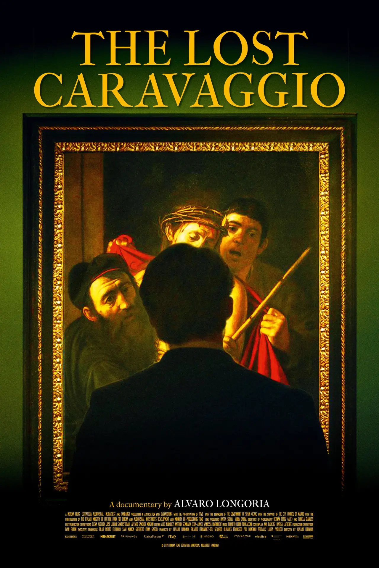 Movie poster "The Sleeper. The Lost Caravaggio"